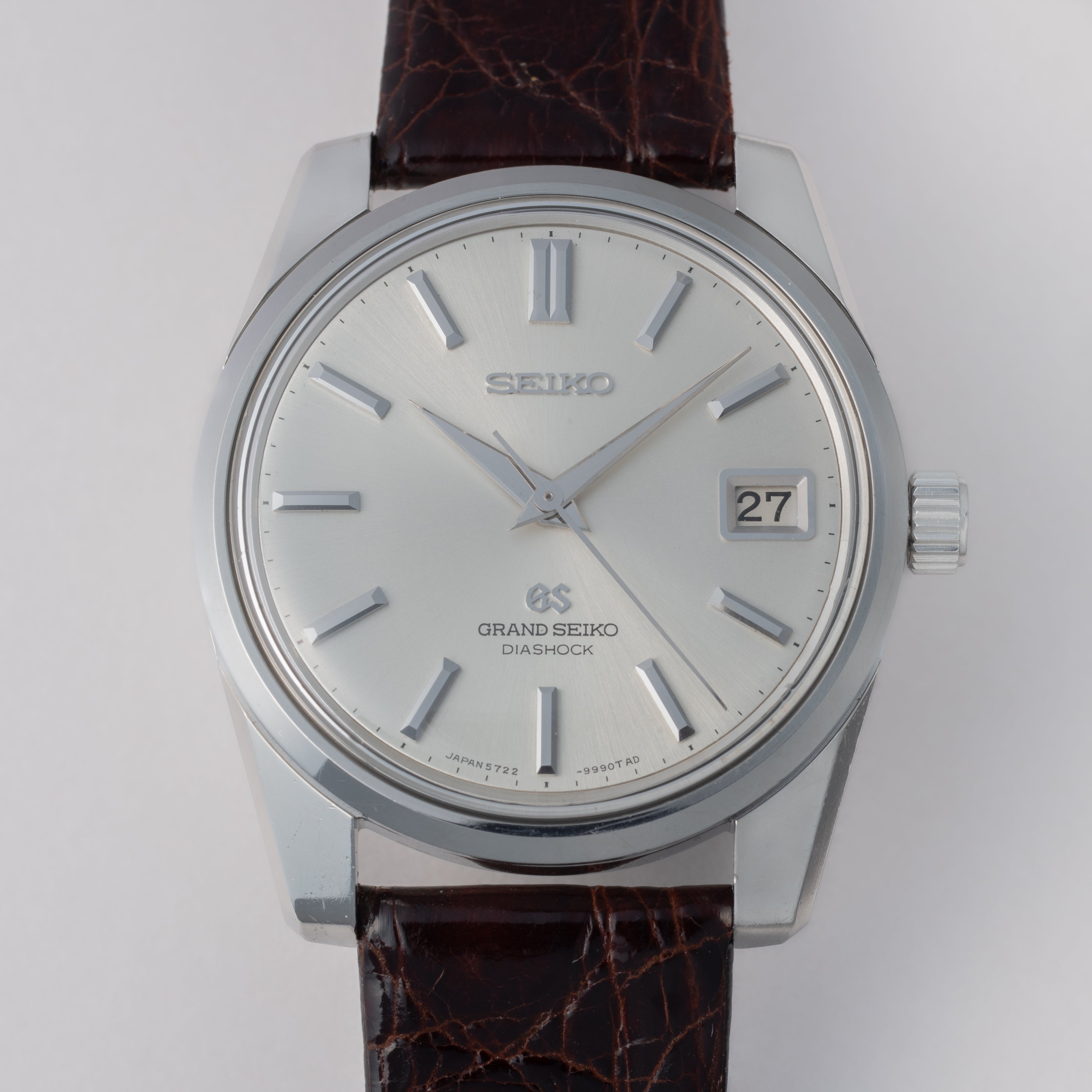 グランドセイコー 1967年製 57GS Ref.5722-9970 東芝勤続25周年記念