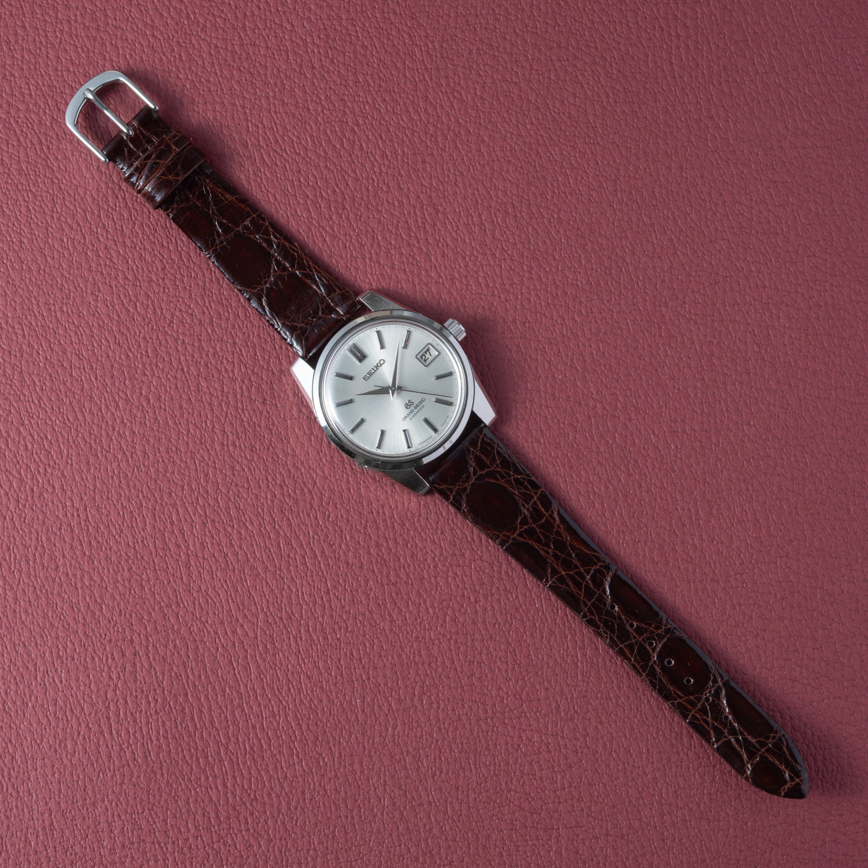 グランドセイコー 1967年製 57GS Ref.5722-9970 東芝勤続25周年記念