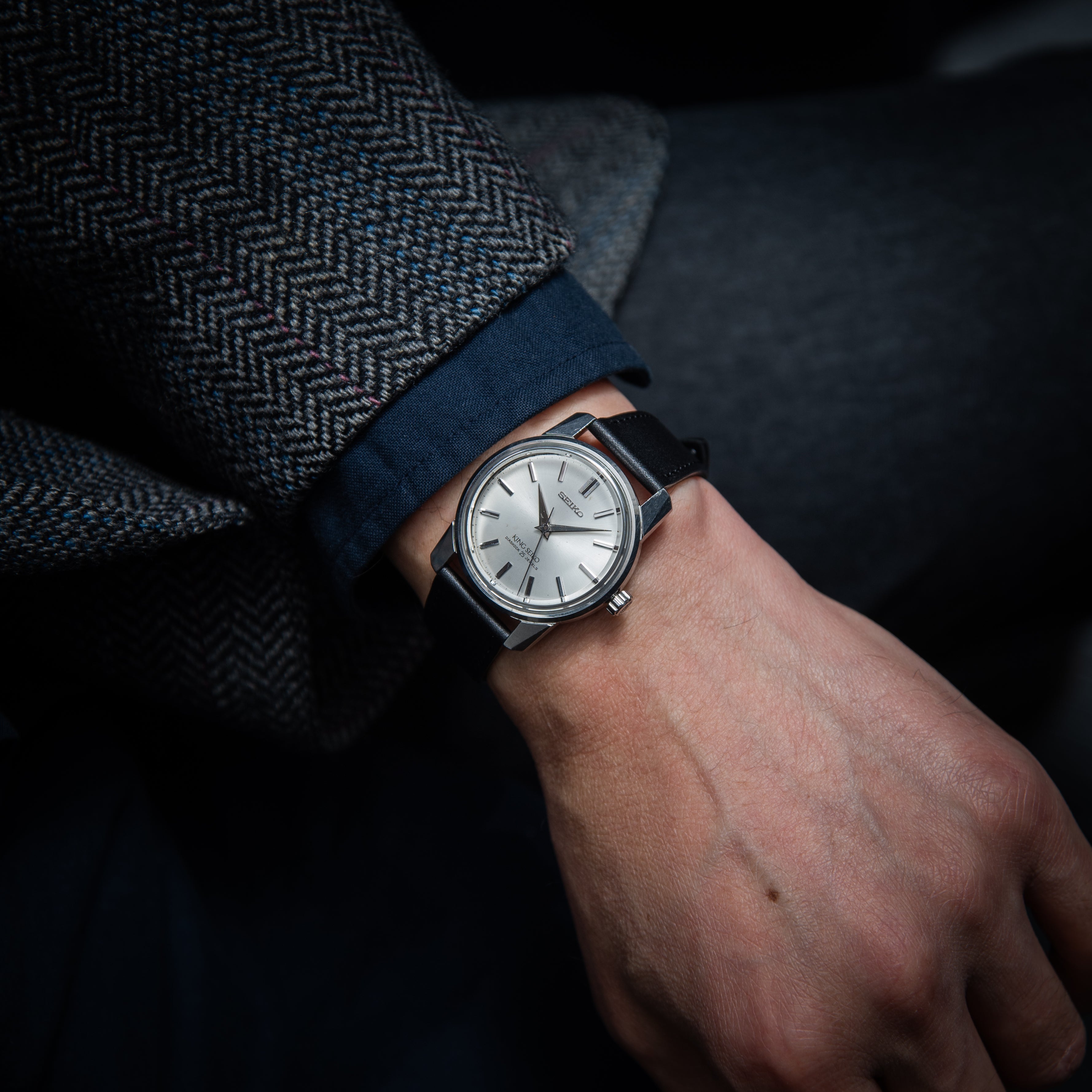 キングセイコー 1964年製 Ref.44999 44KS 手巻き 前期型 楯メダリオン