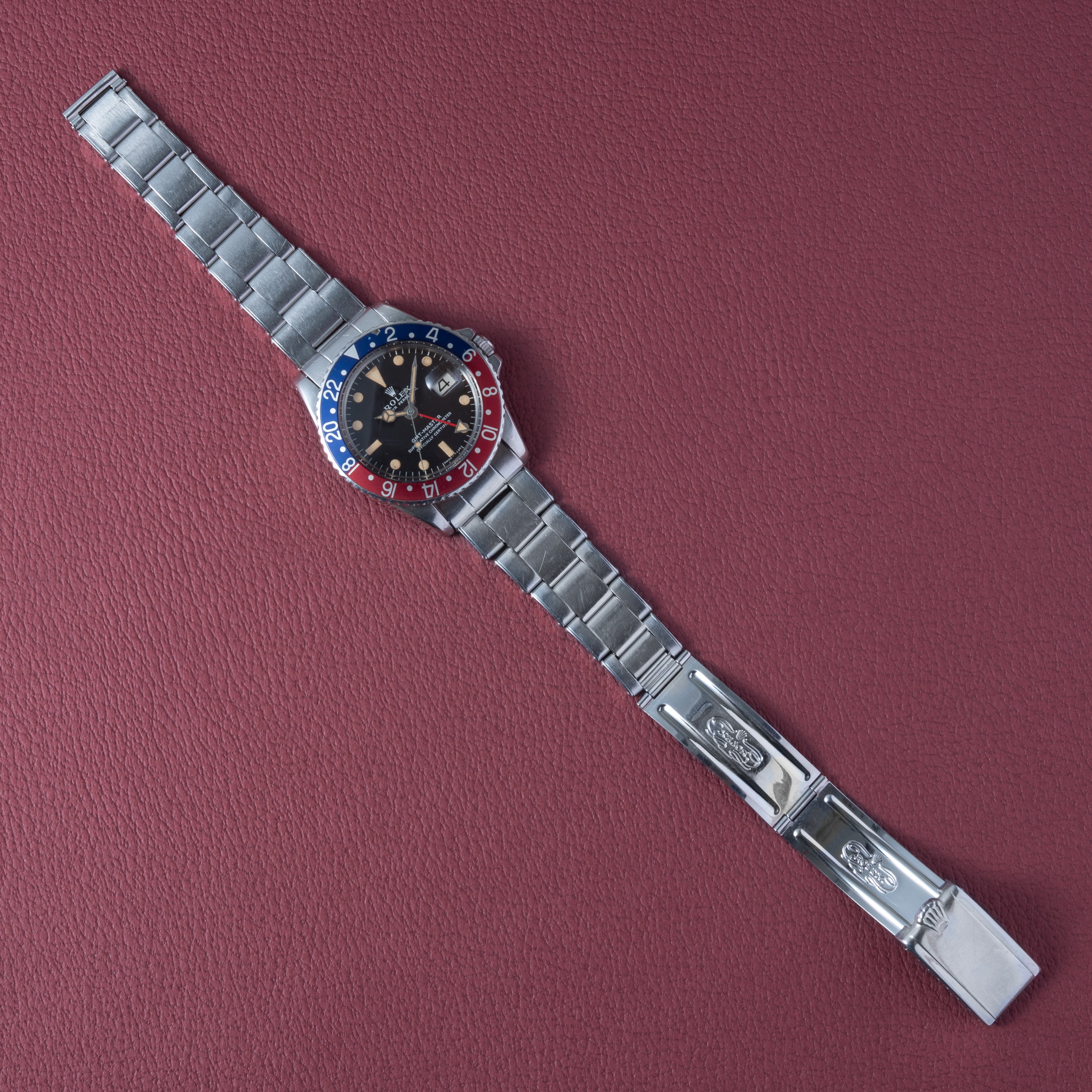 ロレックス GMTマスター 1968年製 Ref.1675 ペプシベゼル