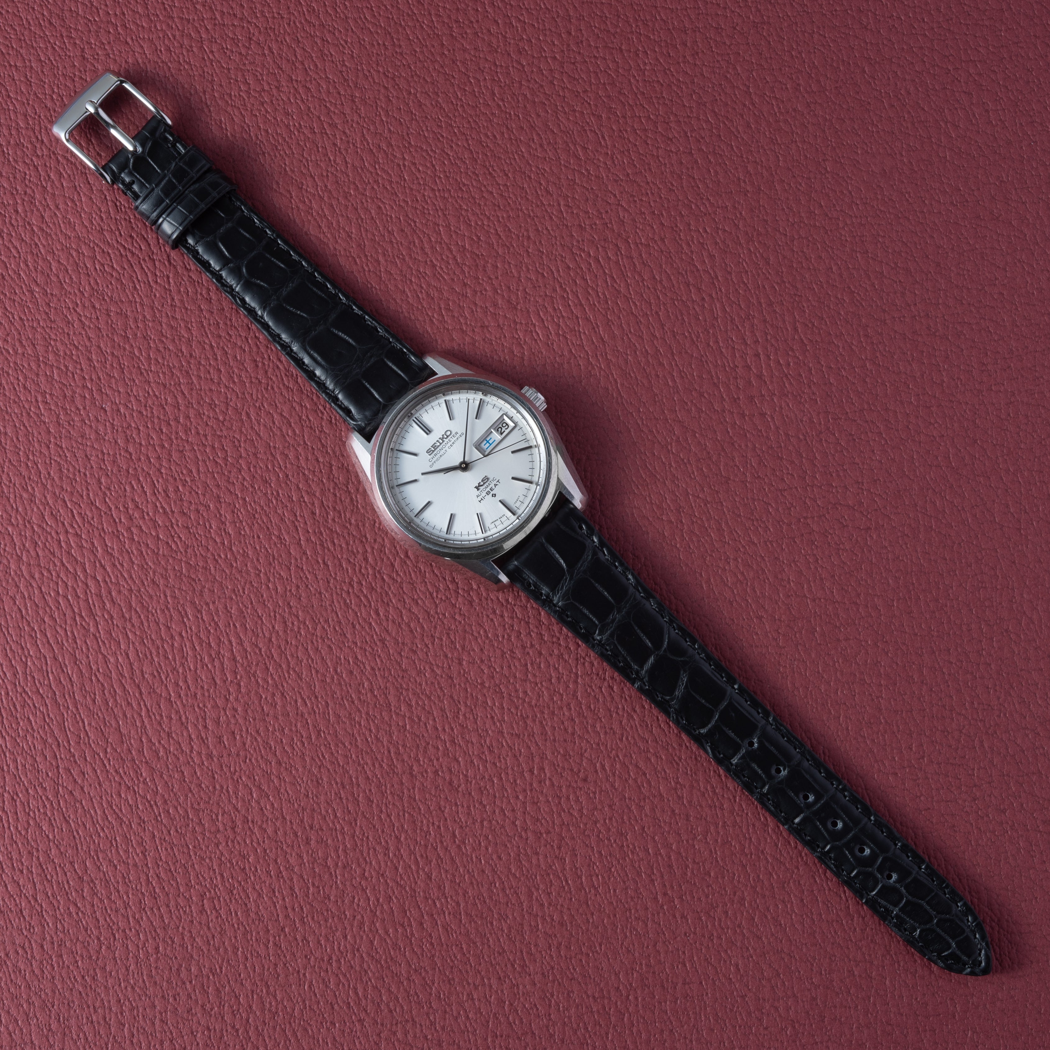 キングセイコー クロノメーター ハイビート 1971年製 56KS Ref.5626-7040 ワンピースケース