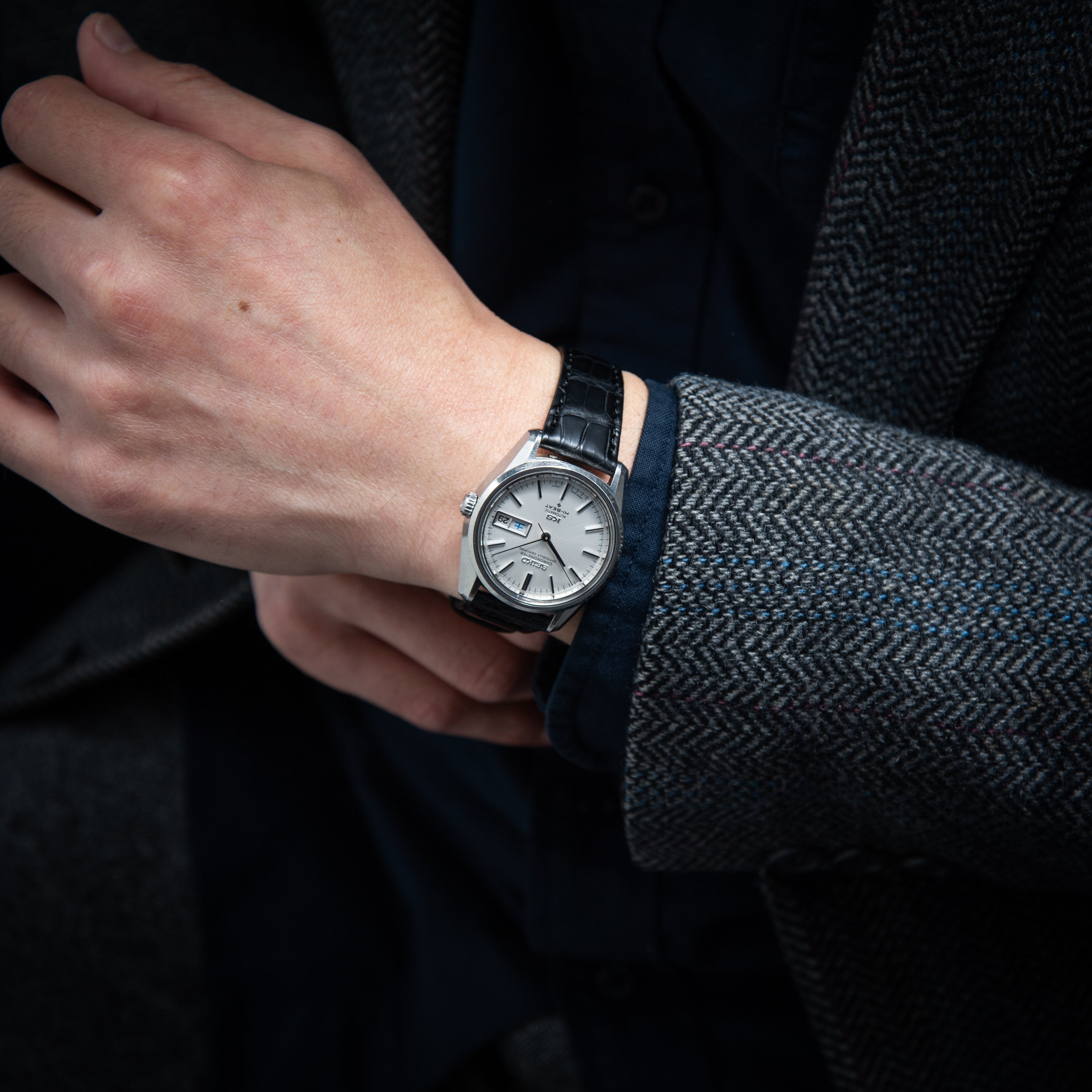 キングセイコー クロノメーター ハイビート 1971年製 56KS Ref.5626-7040 ワンピースケース