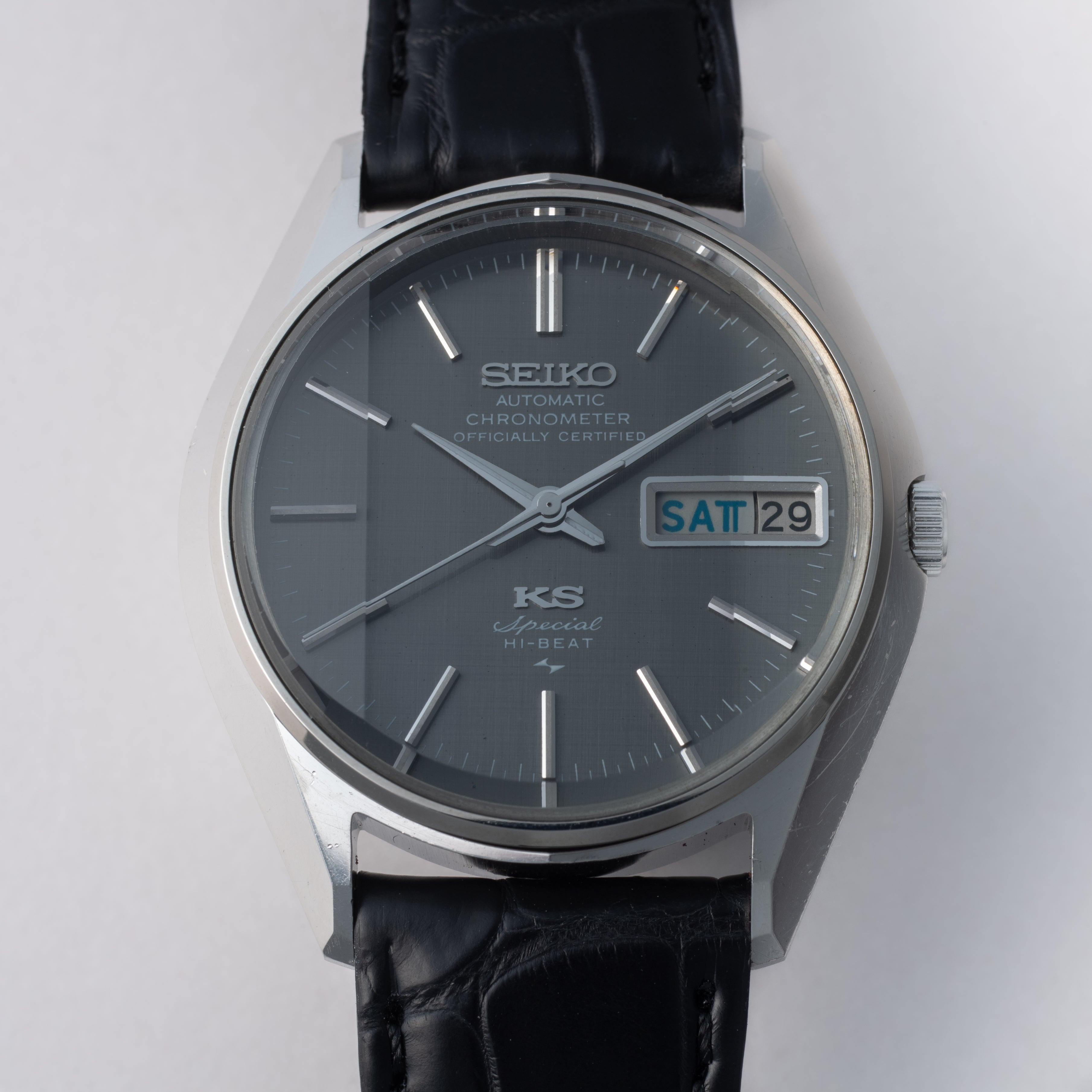 キングセイコー 52KSスペシャル グレーダイヤル カットガラス