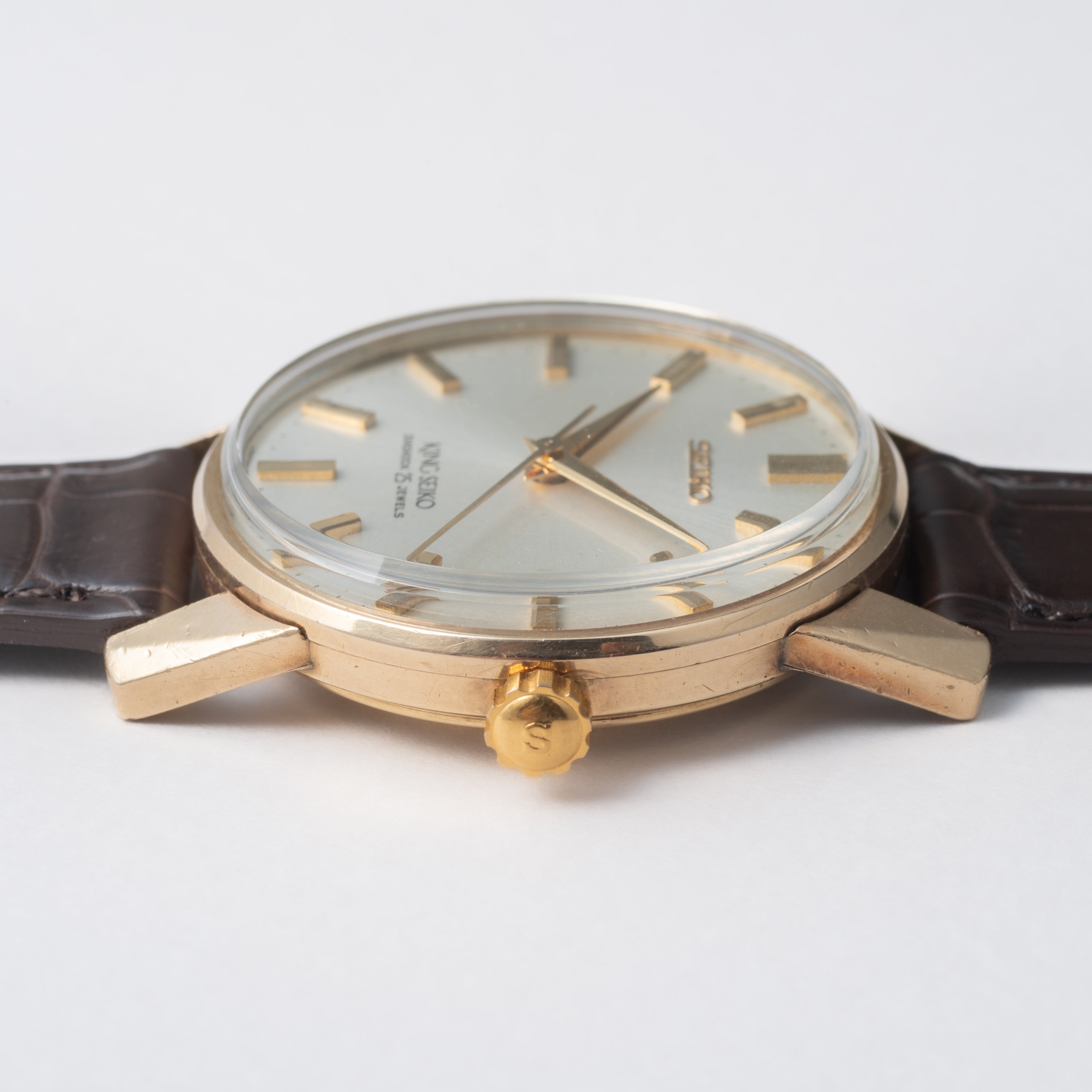 キングセイコー 1966年製 AGFケース Ref.44‐2000 手巻きノンデイト 44KS