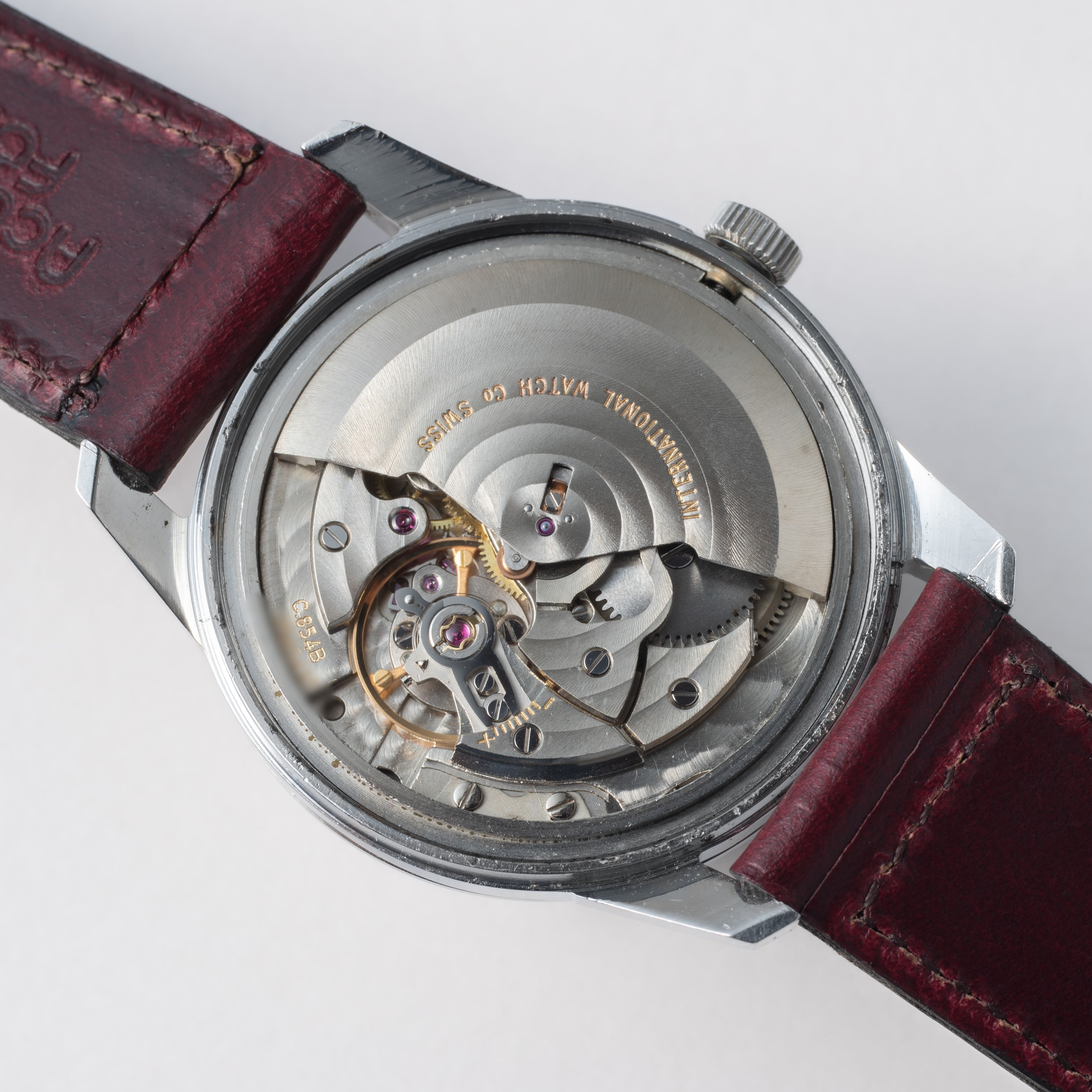 IWC ラウンドケース オートマチック 1972年製 Ref.R810AD ノンデイト ペラトン式自動巻き Cal.854B