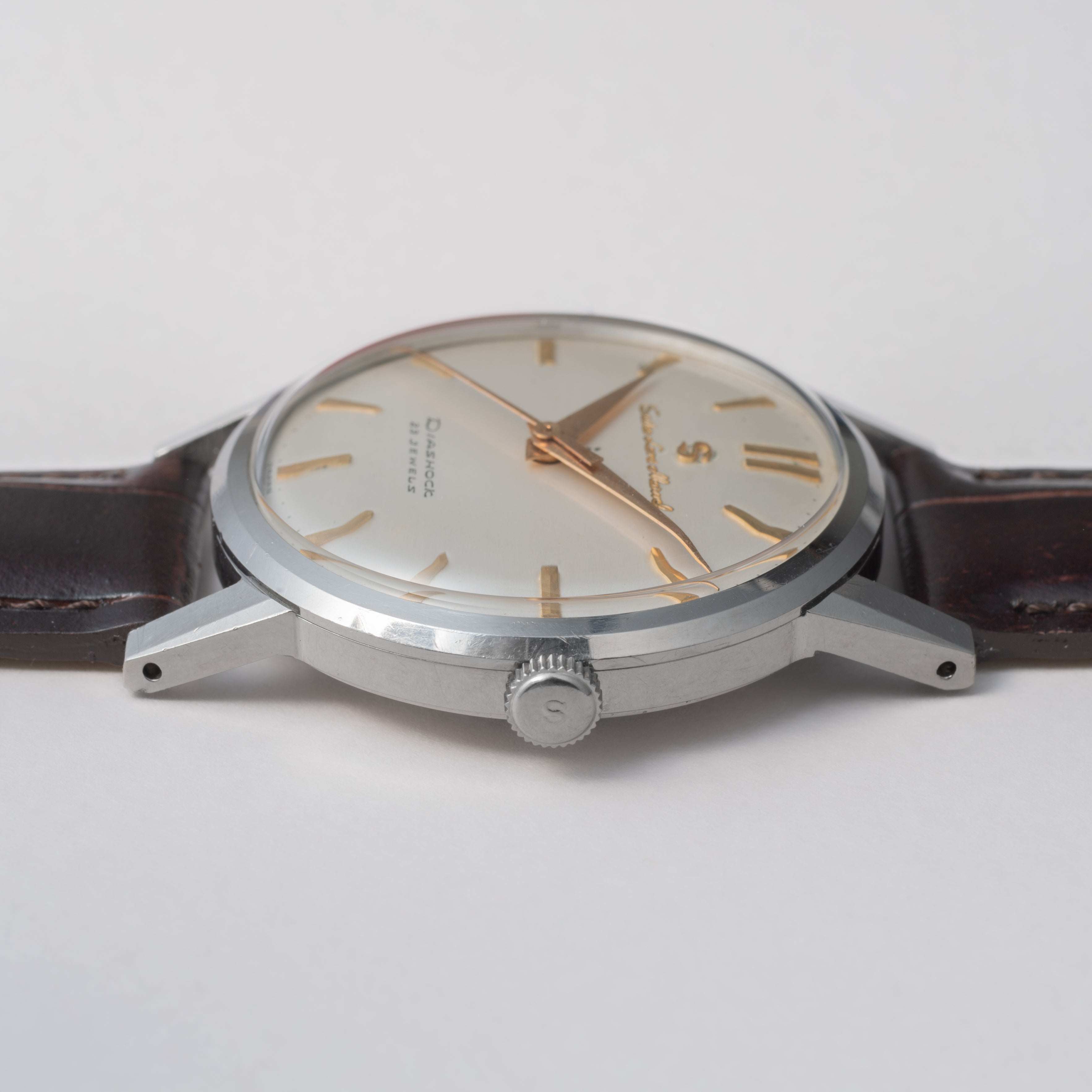 セイコー ロードマーベル Sマーク 彫文字盤 最初期