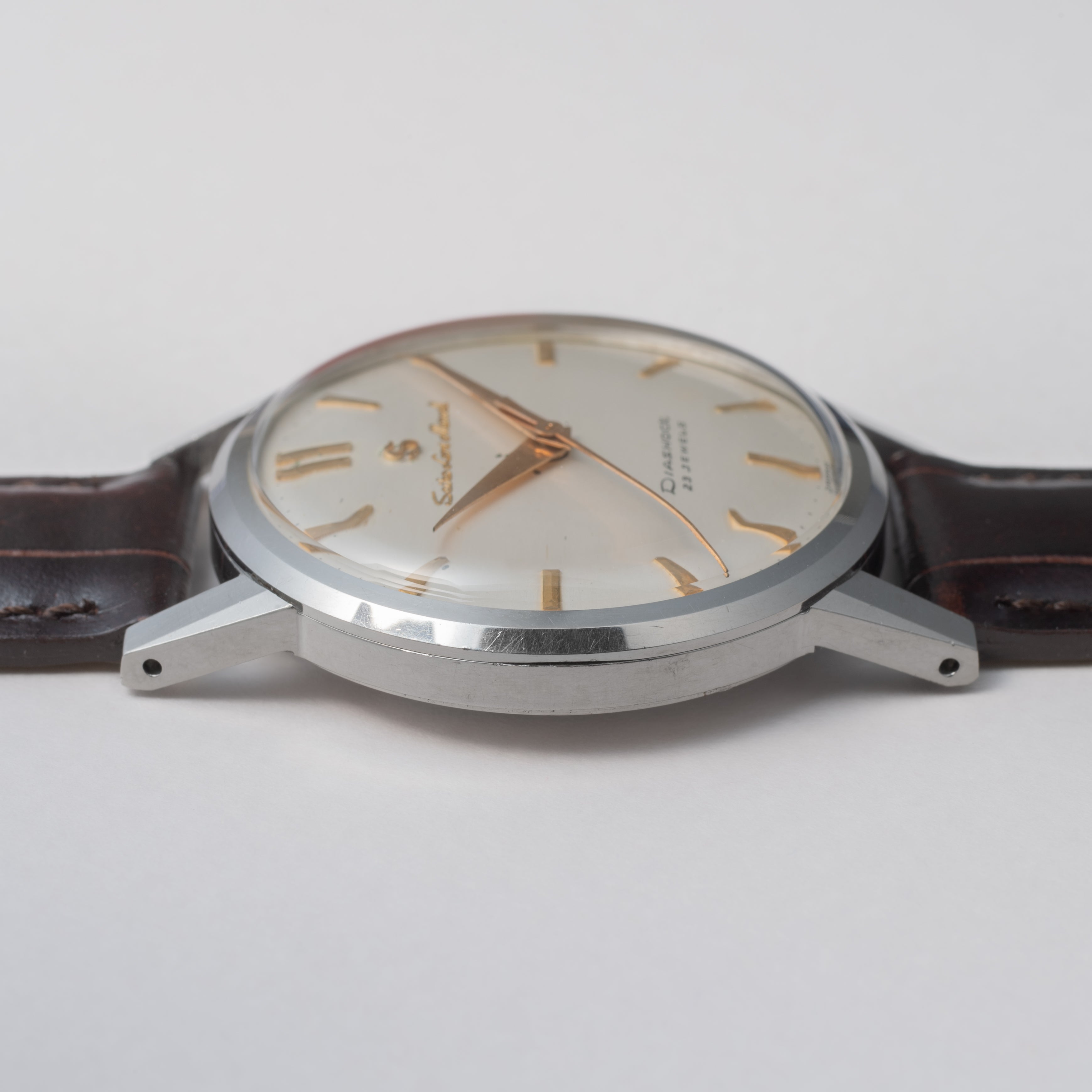 セイコー ロードマーベル Sマーク 彫文字盤 最初期