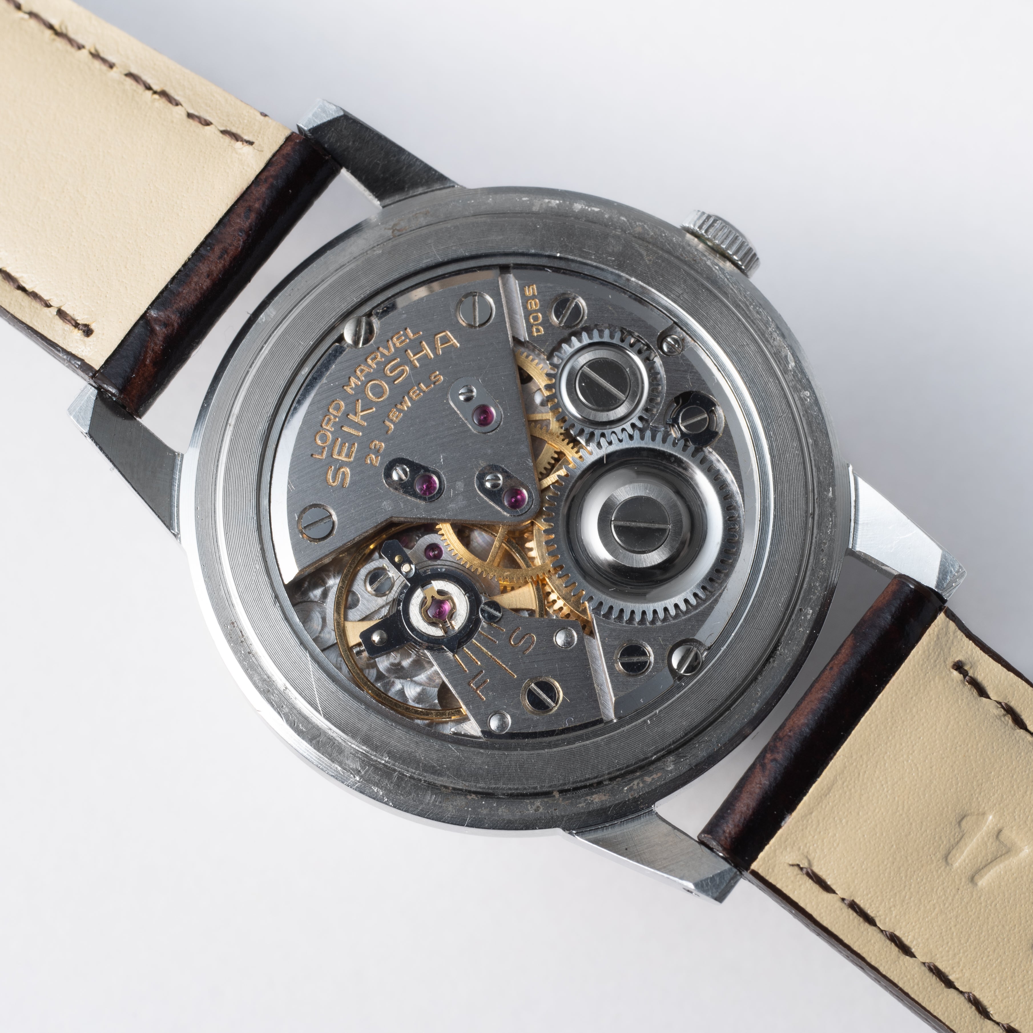 セイコー ロードマーベル Sマーク 彫文字盤 最初期