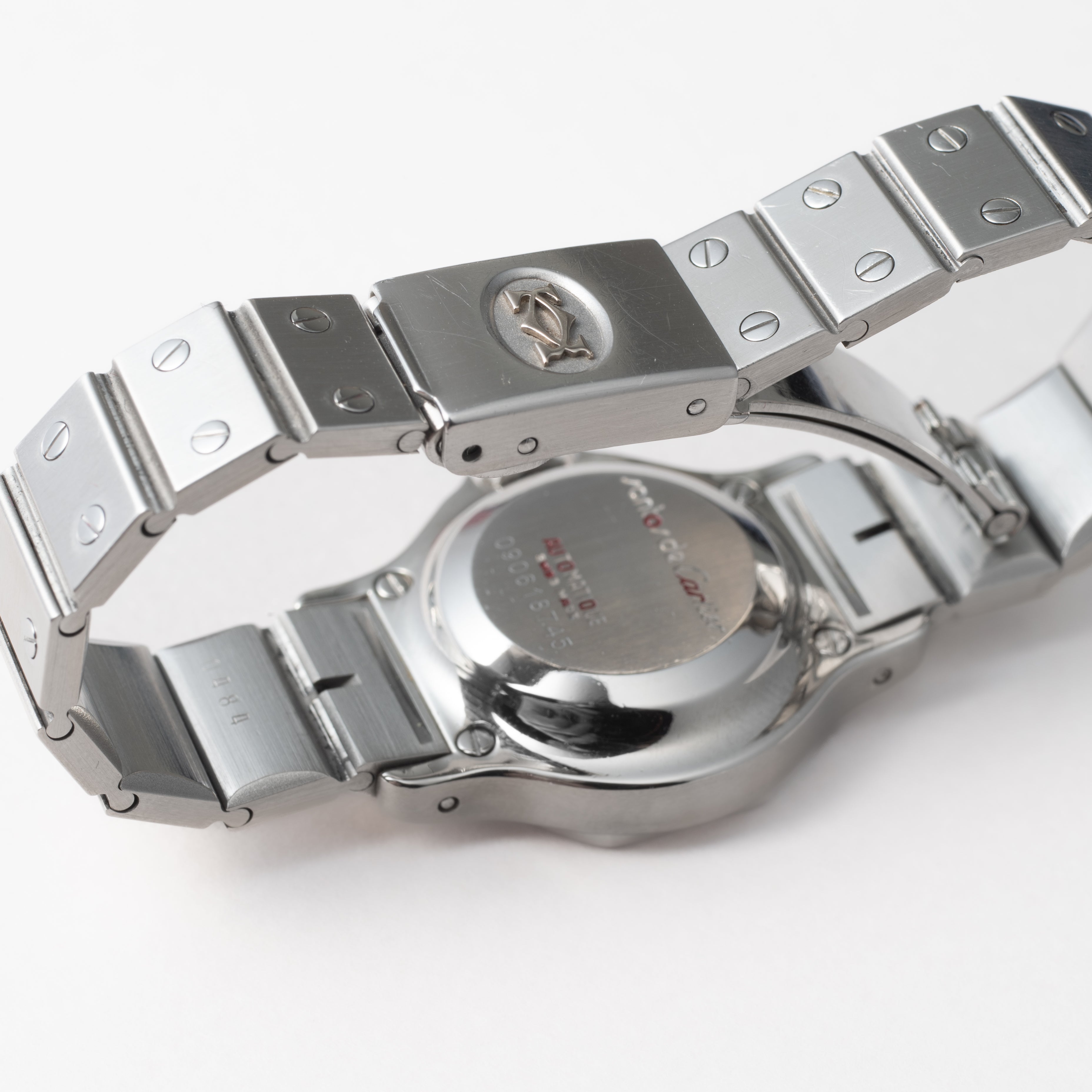 カルティエ サントス オクタゴン SMサイズ 自動巻 ステンレス