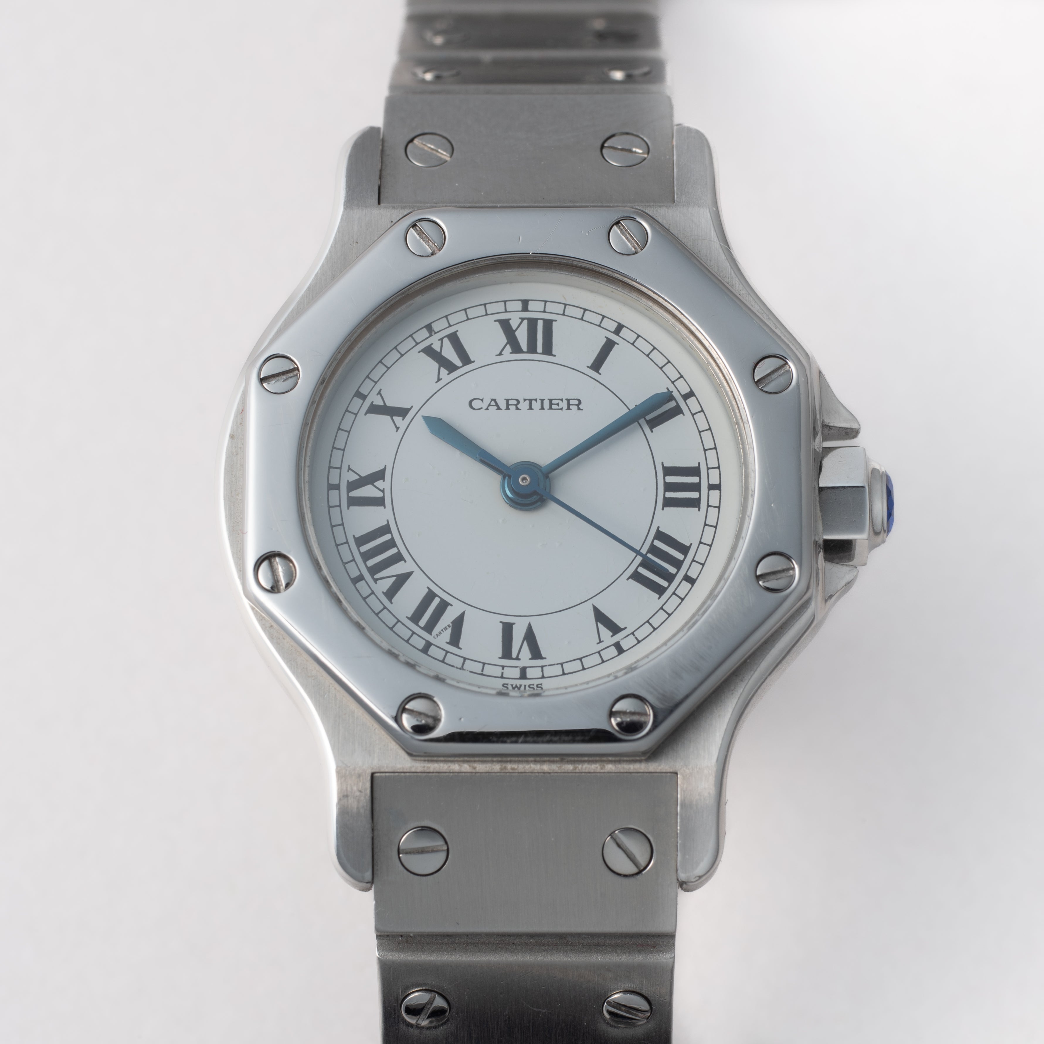 カルティエ サントス オクタゴン SMサイズ 自動巻 ステンレス