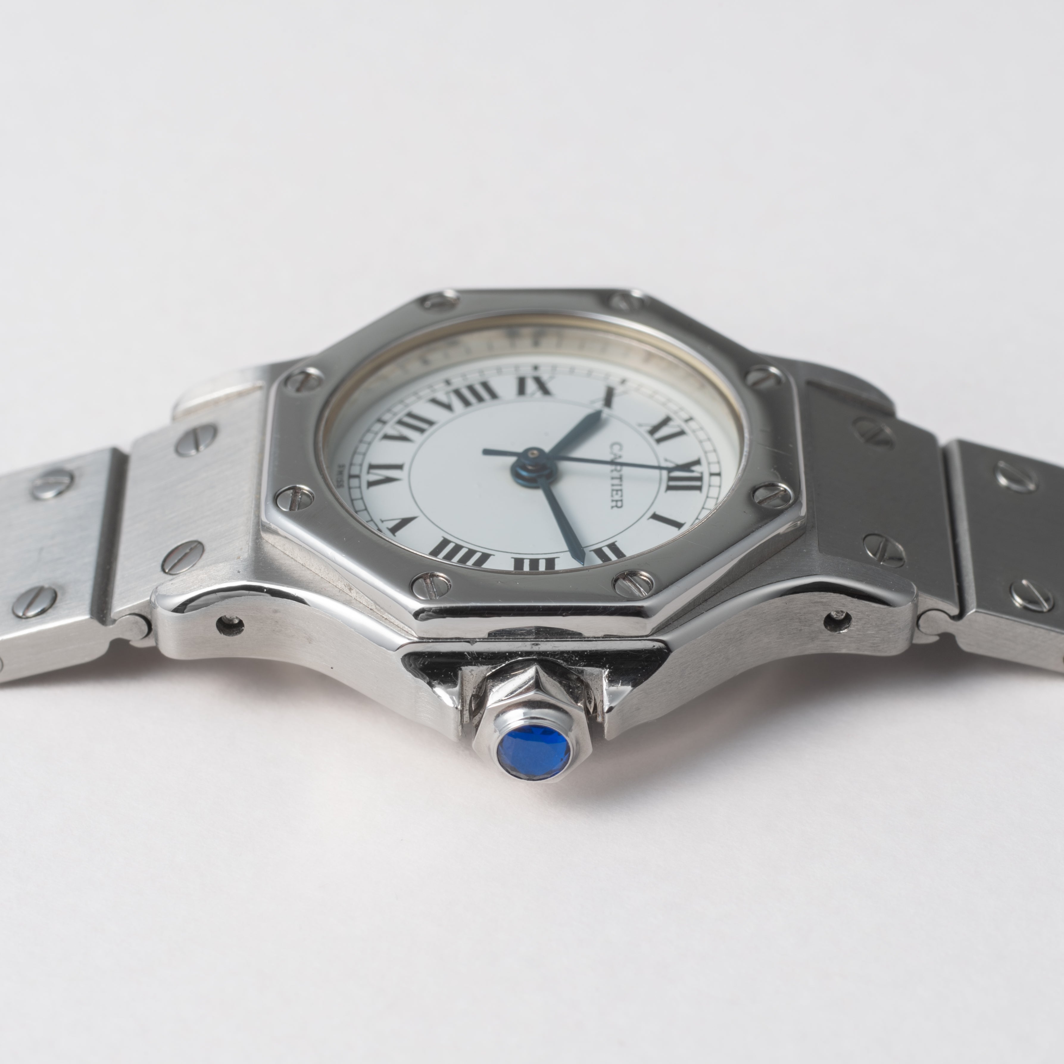 カルティエ サントス オクタゴン SMサイズ 自動巻 ステンレス