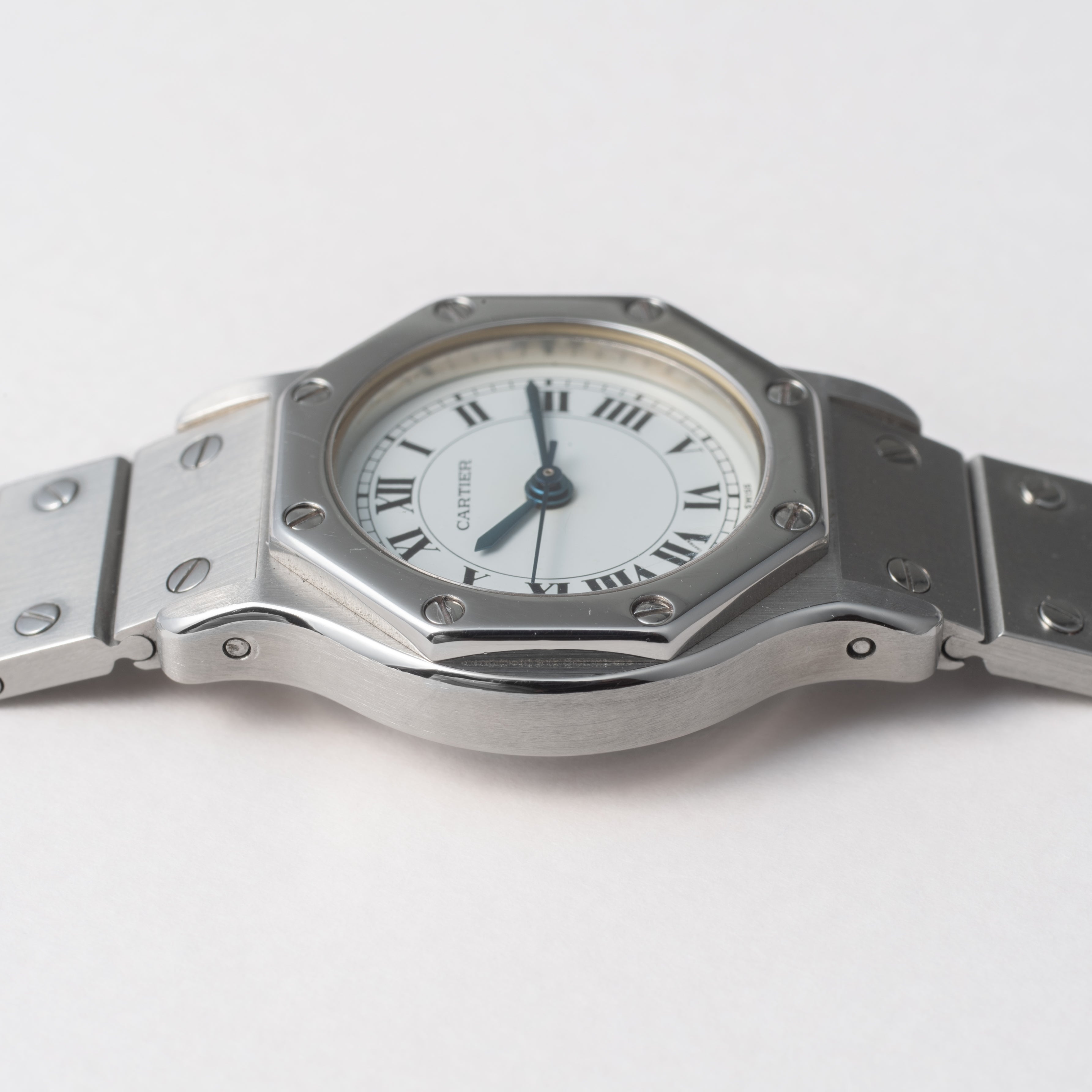 カルティエ サントス オクタゴン SMサイズ 自動巻 ステンレス