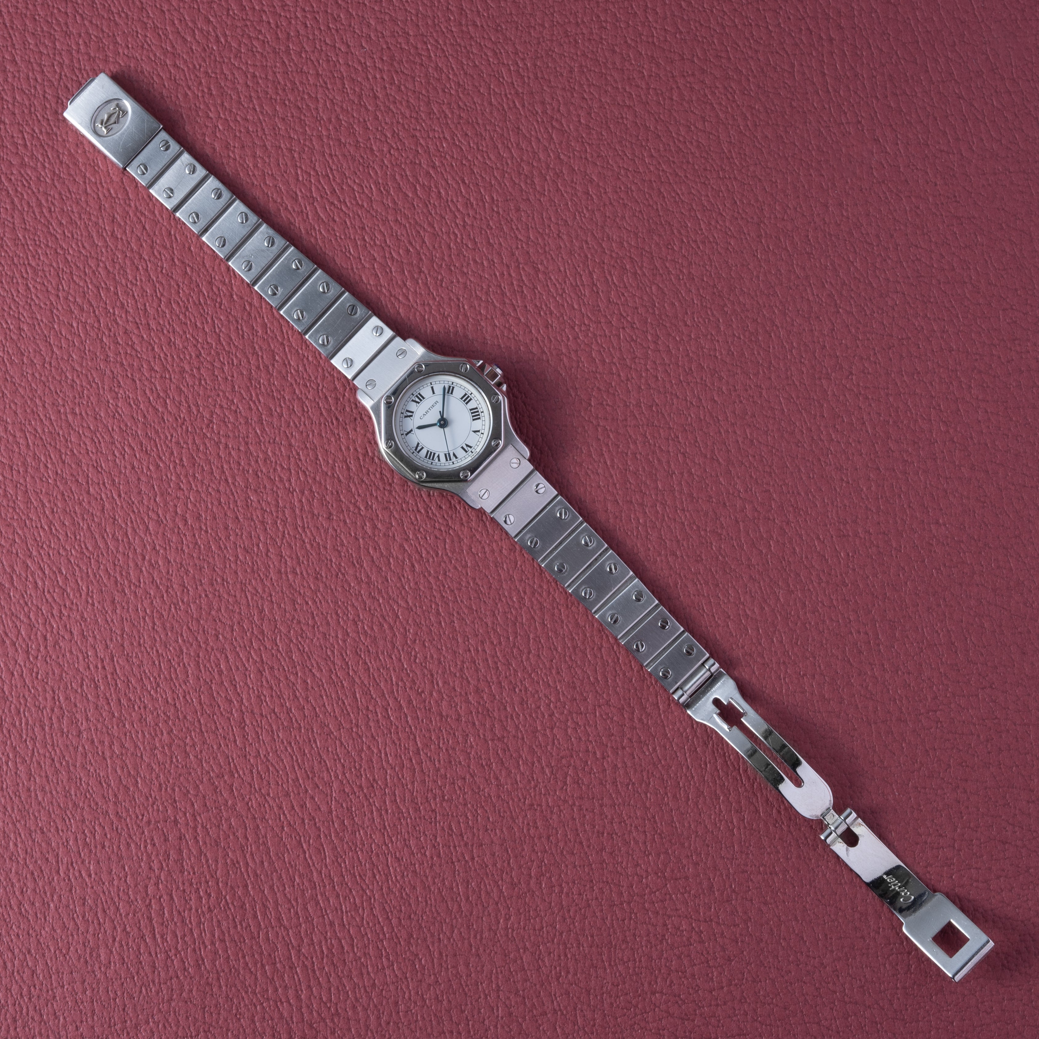 カルティエ サントス オクタゴン SMサイズ 自動巻 ステンレス