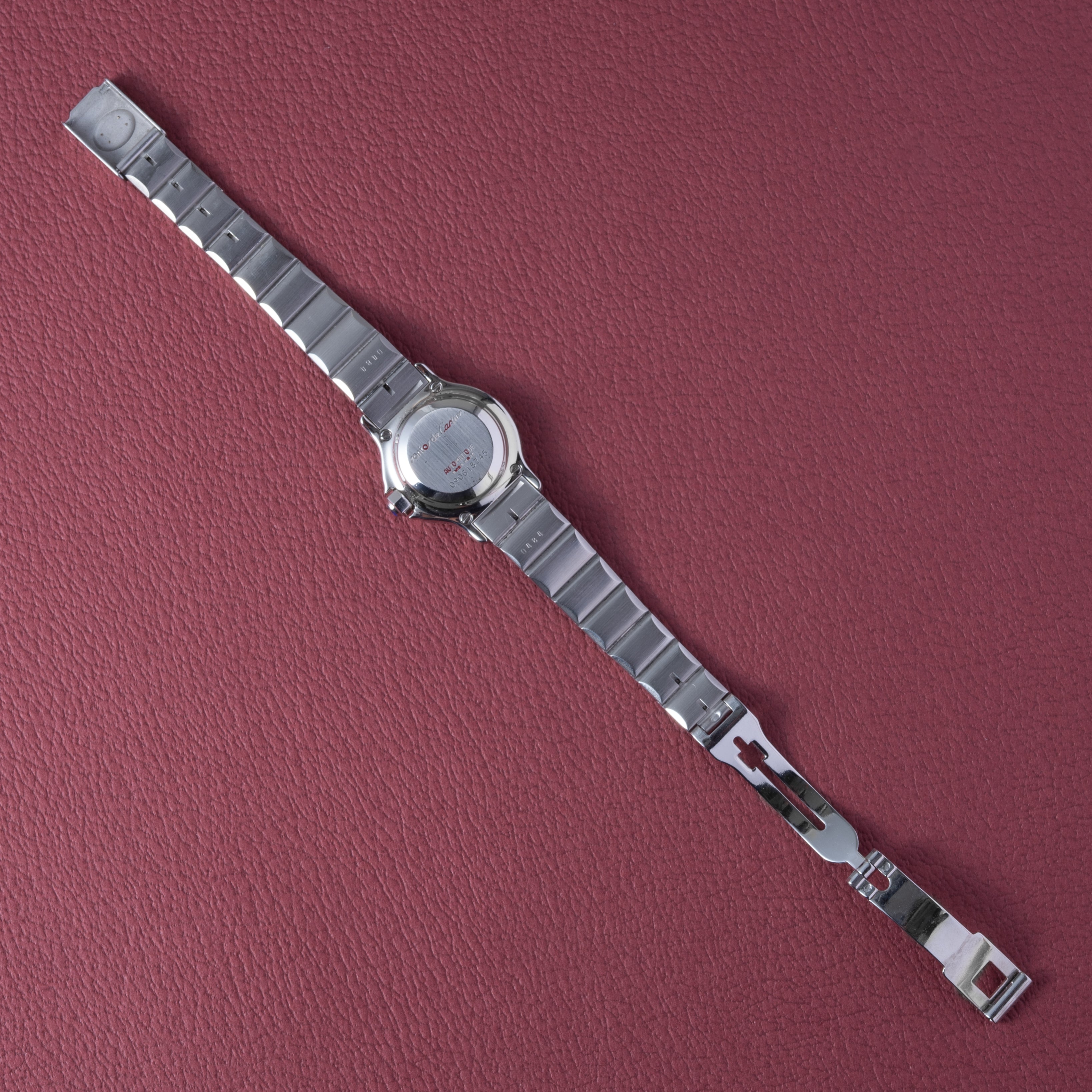 カルティエ サントス オクタゴン SMサイズ 自動巻 ステンレス