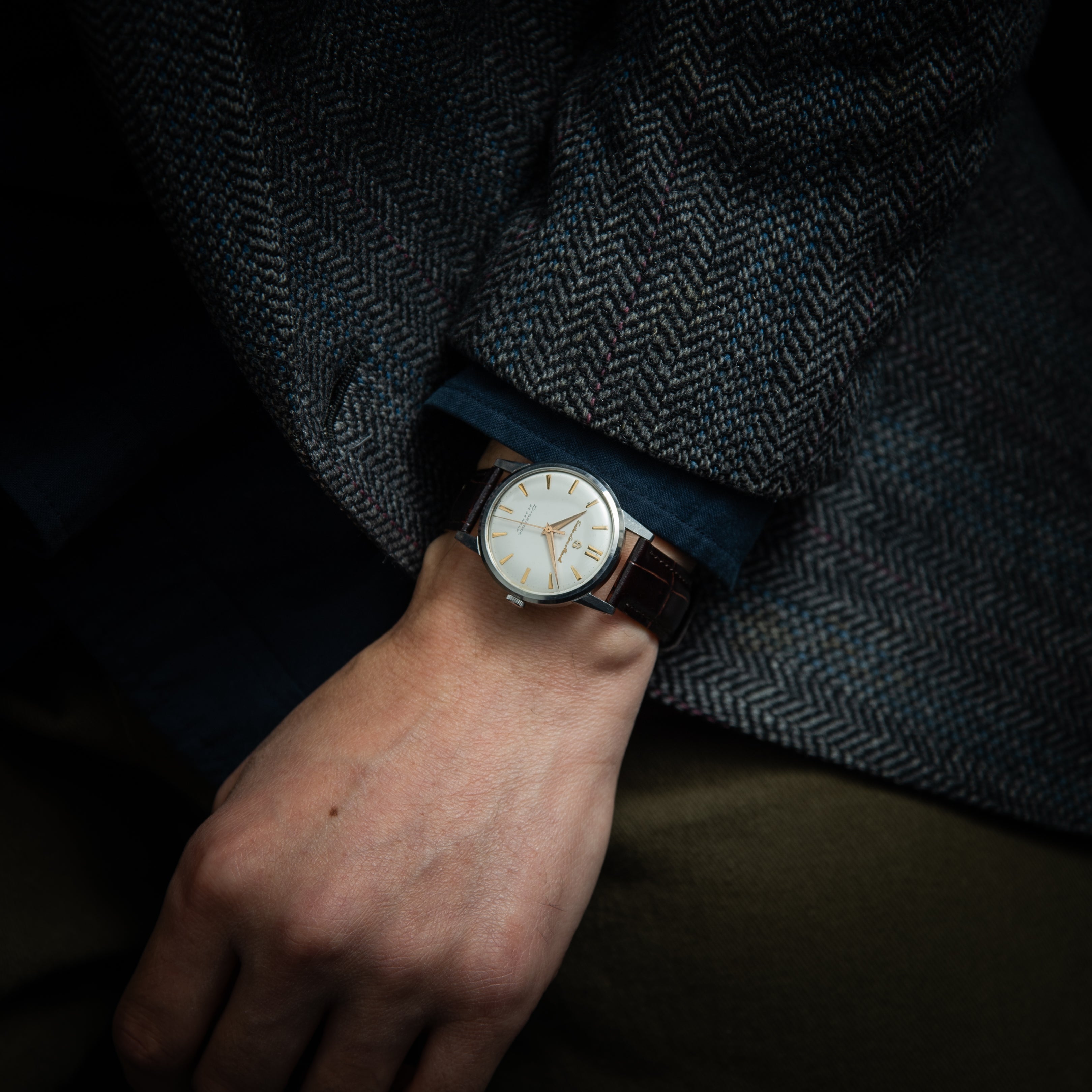 セイコー ロードマーベル Sマーク 彫文字盤 最初期