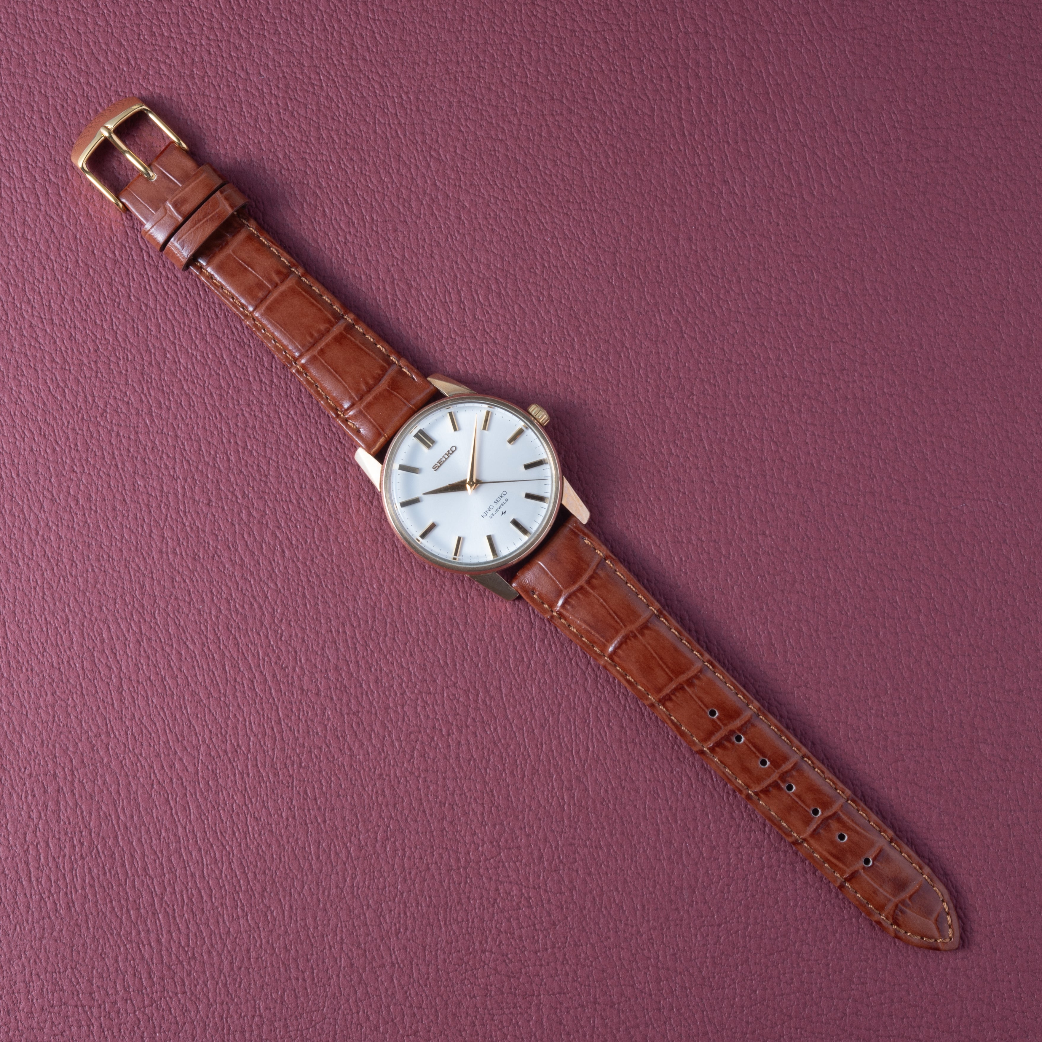 キングセイコー 1968年製 Ref.44-2000 AGF 44KS最後期型 ロービート手巻き