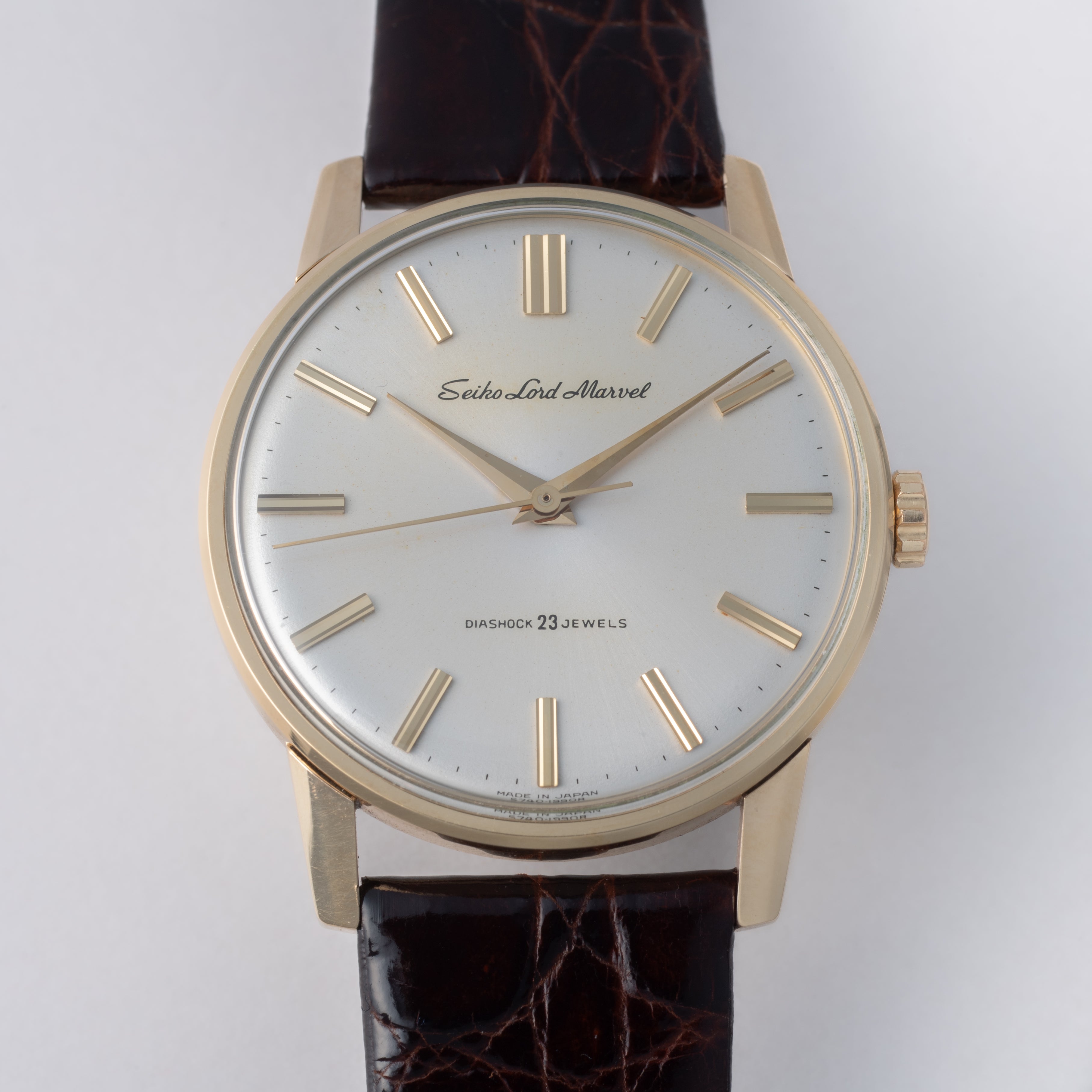 セイコー ロードマーベル 1965年製 Ref.5740‐1990 AGF 手巻き 純正尾錠付き