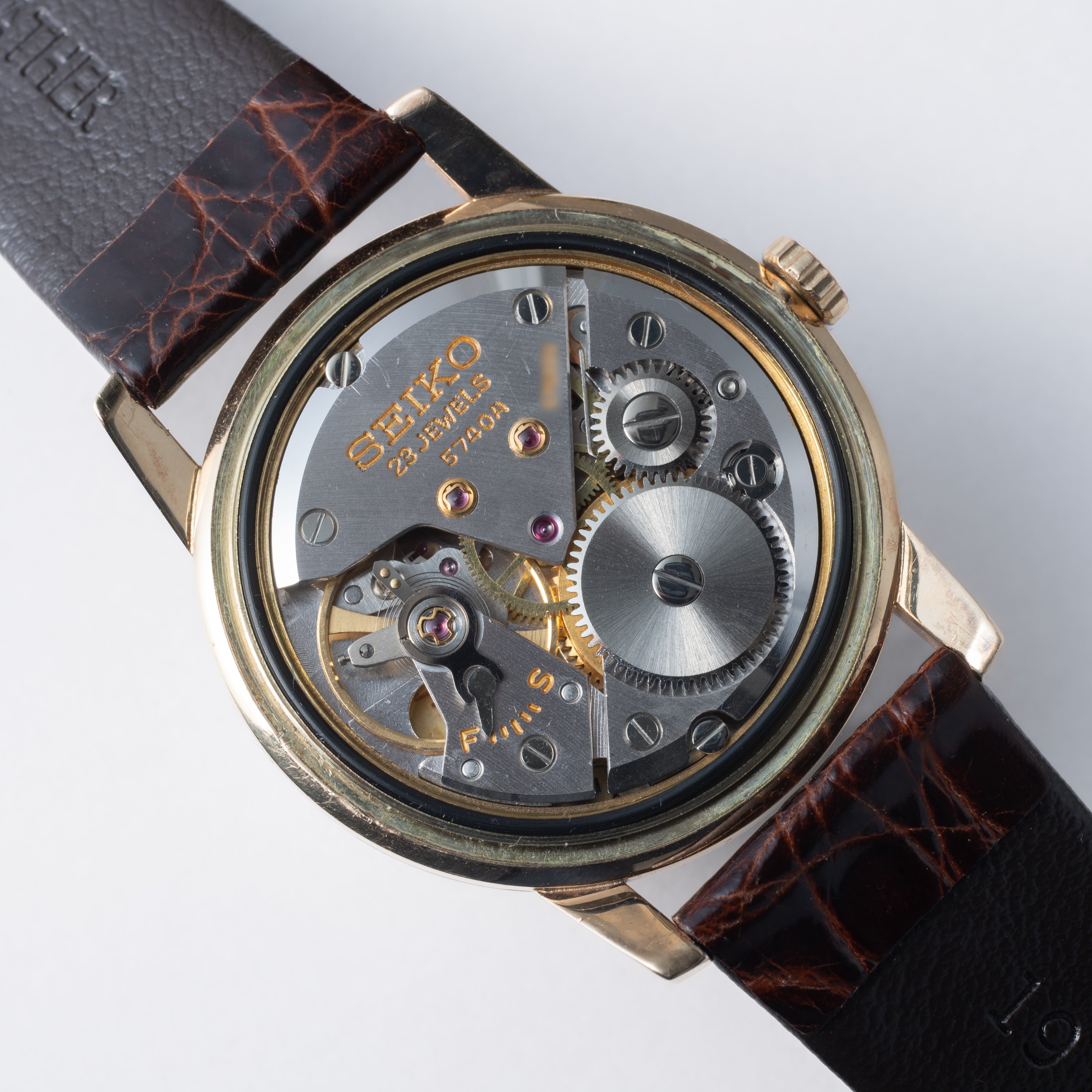 セイコー ロードマーベル 1965年製 Ref.5740‐1990 AGF 手巻き 純正尾錠付き