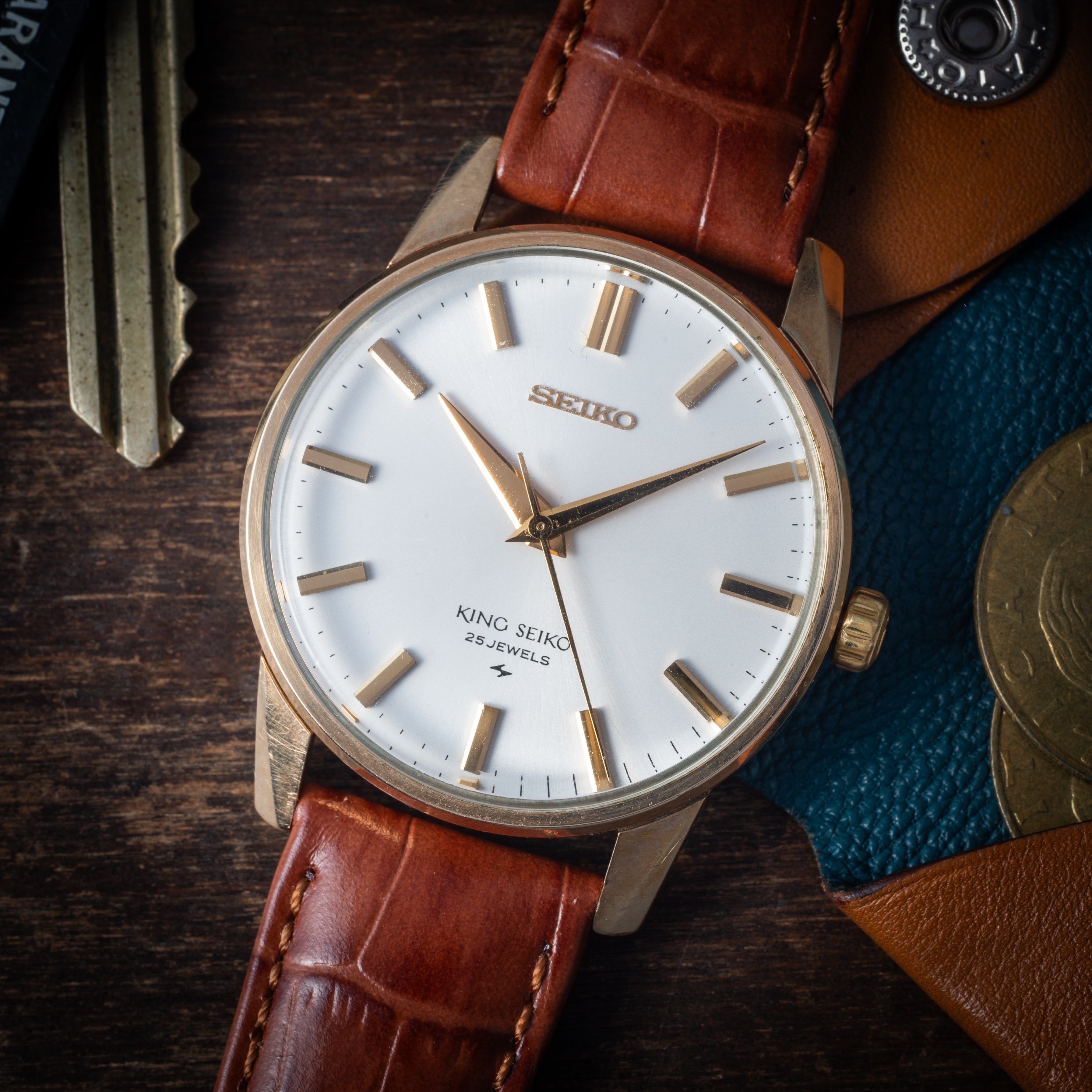 キングセイコー 1968年製 Ref.44-2000 AGF 44KS最後期型 ロービート手巻き