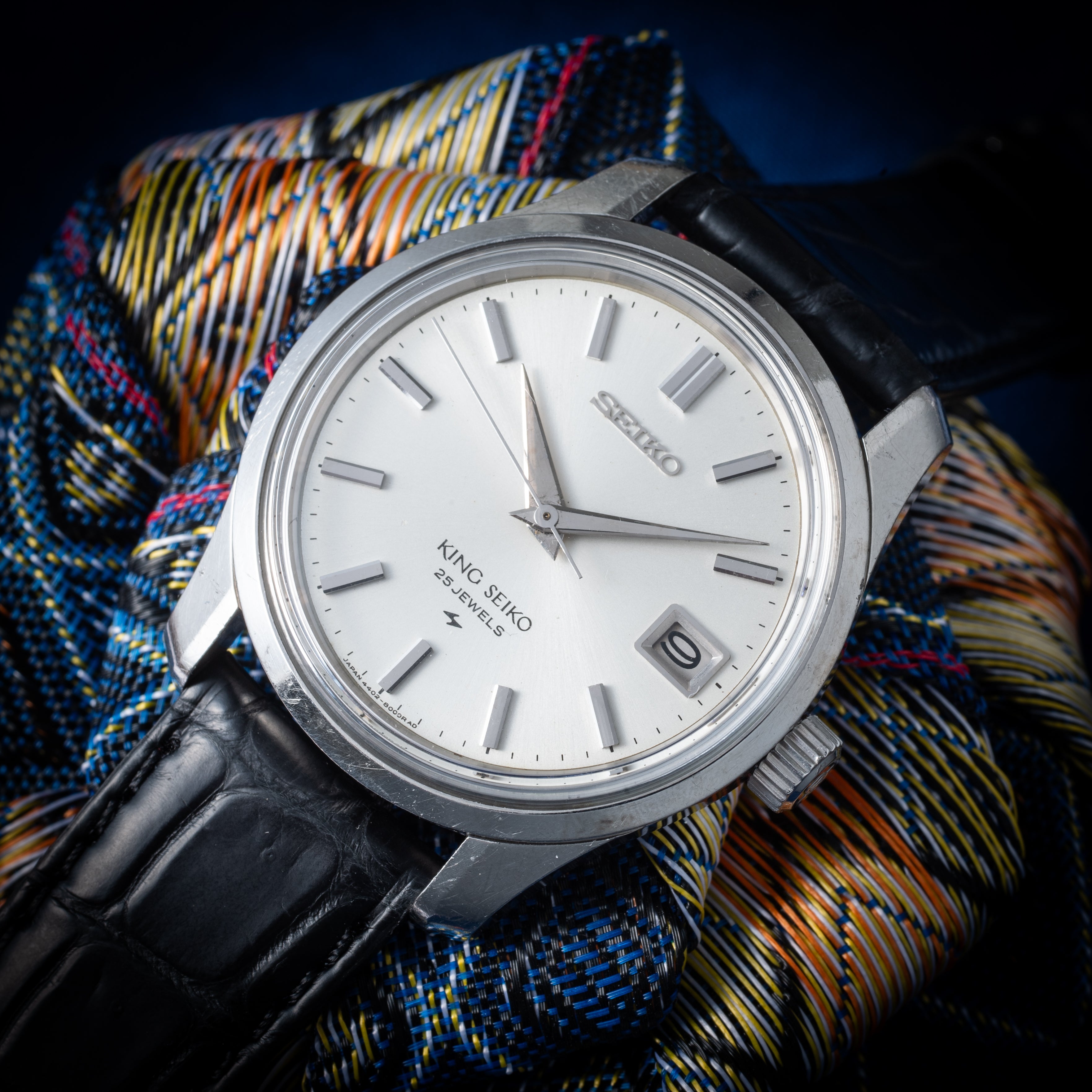 キングセイコー 1968年製 Ref.4402-8000 44KS最後期型 セイコー亀戸マーク入りメダリオン