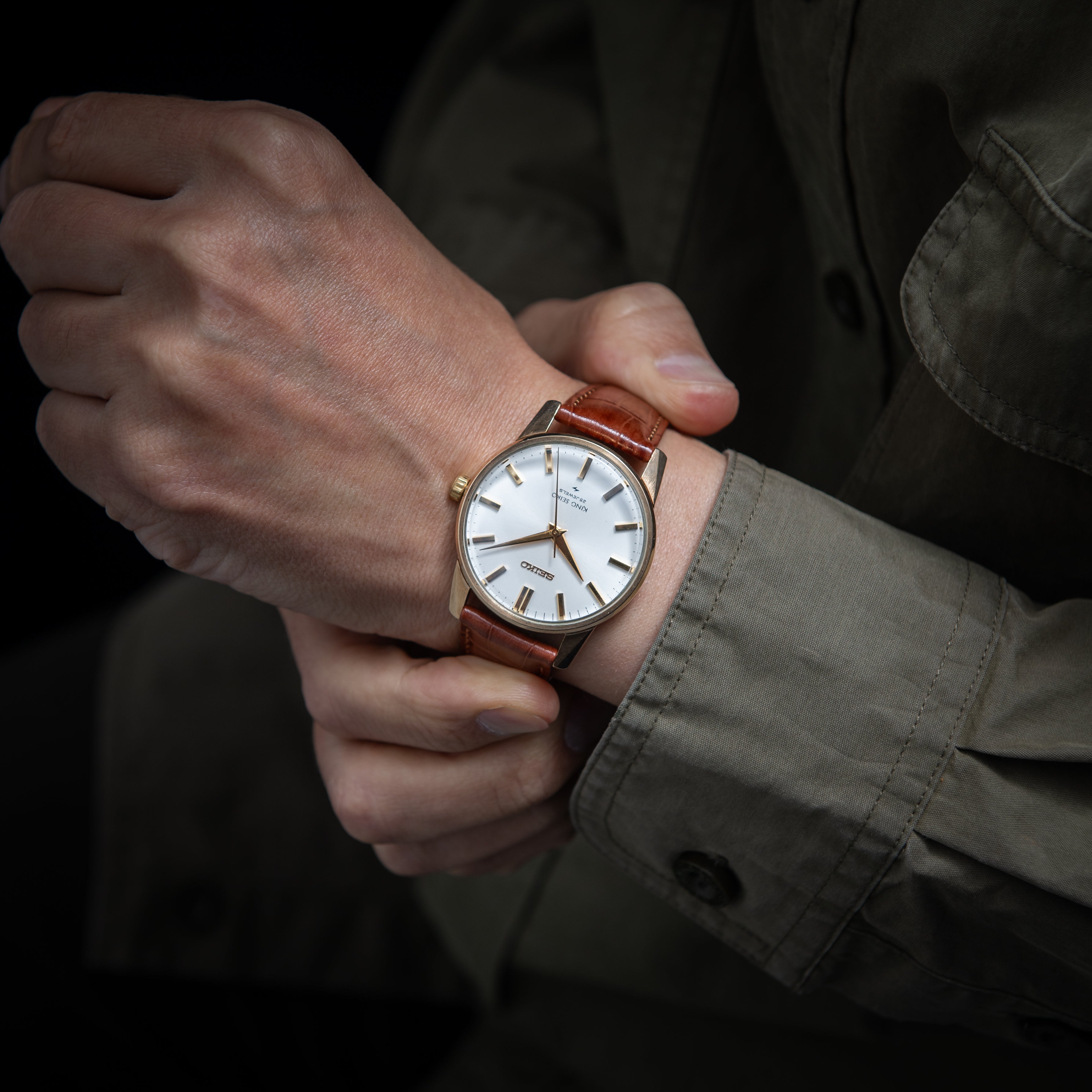 キングセイコー 1968年製 Ref.44-2000 AGF 44KS最後期型 ロービート手巻き