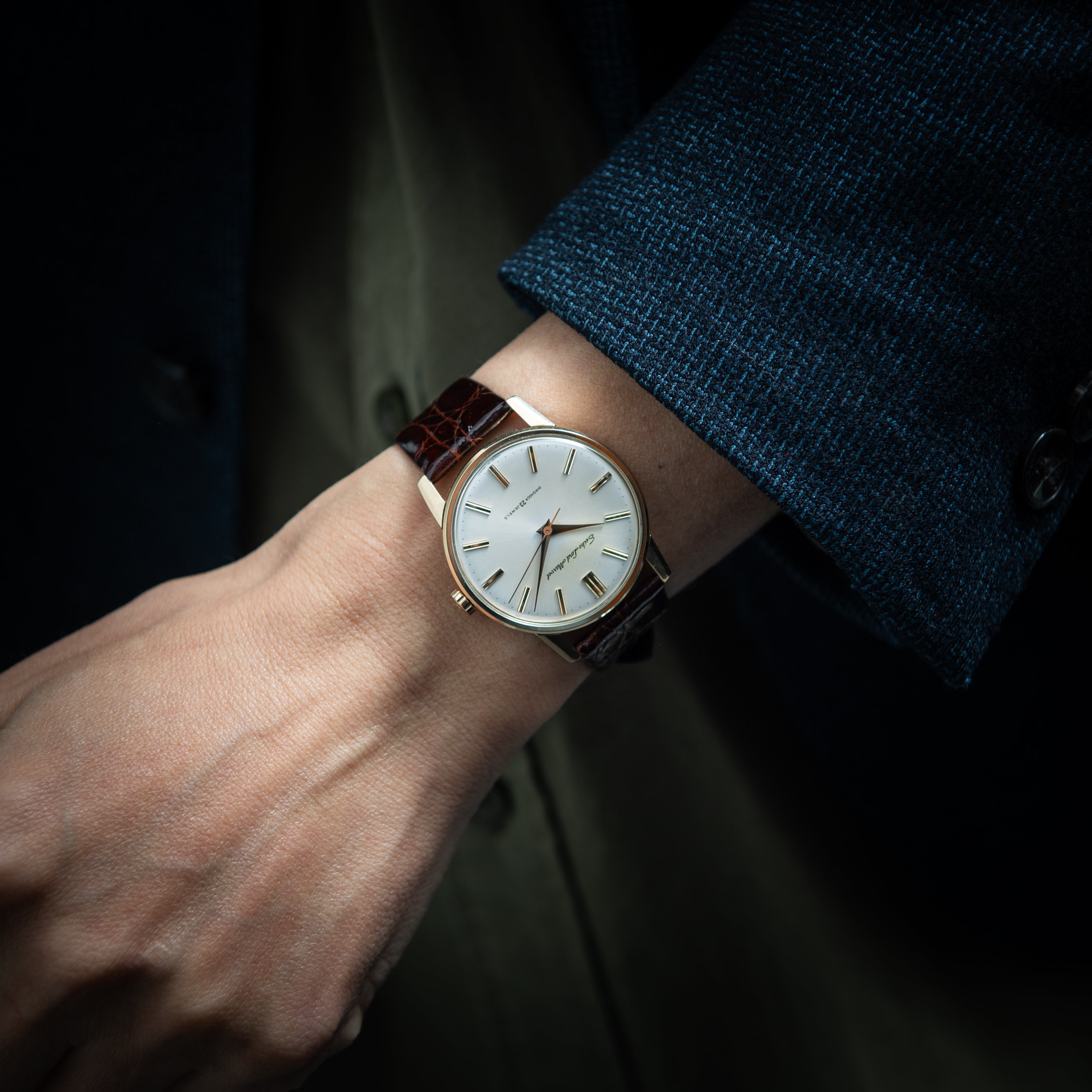 セイコー ロードマーベル 1965年製 Ref.5740‐1990 AGF 手巻き 純正尾錠付き