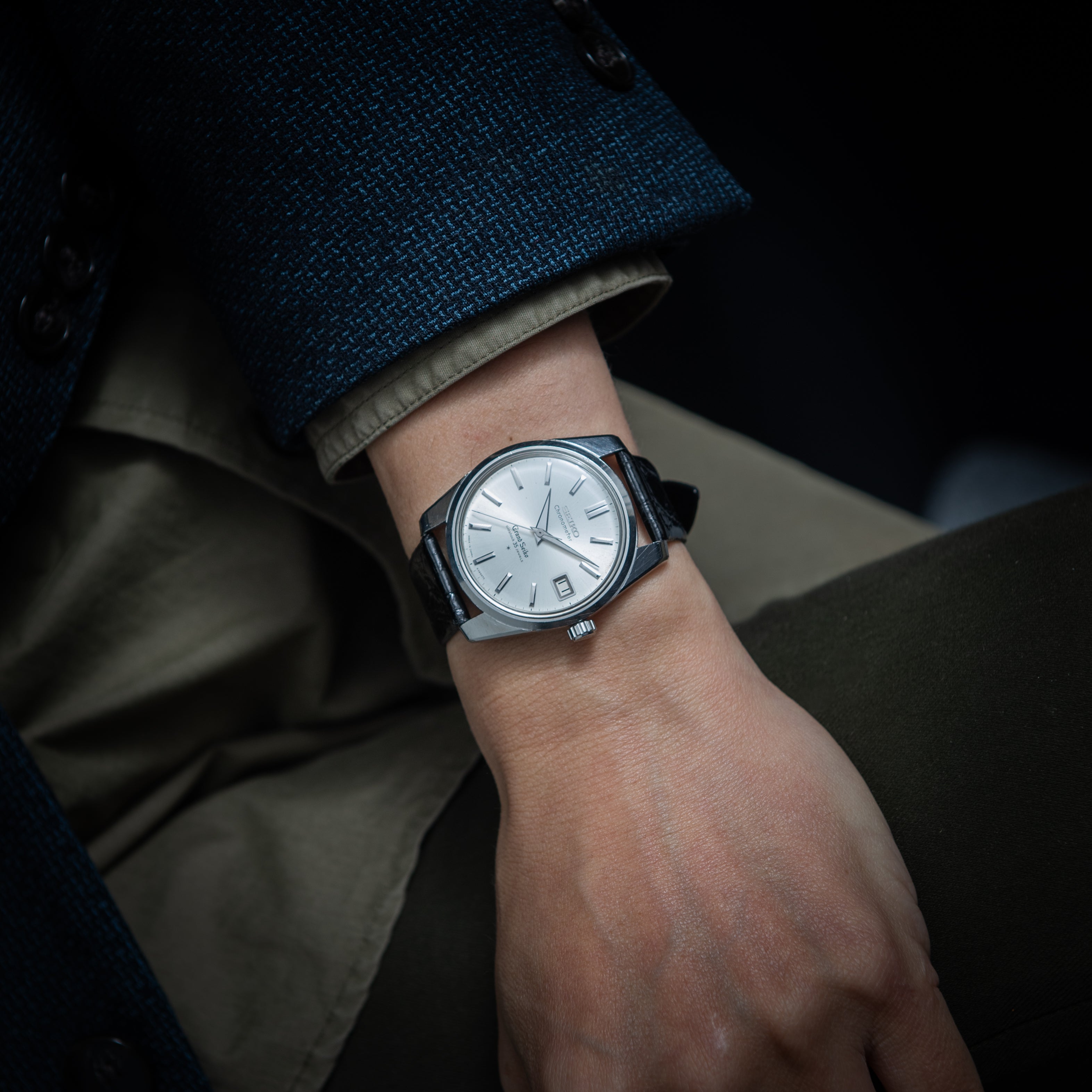 グランドセイコー 2nd前期 セルフデーター 1965年製 Ref.5722-9990 57GS クロノメーター 獅子メダル