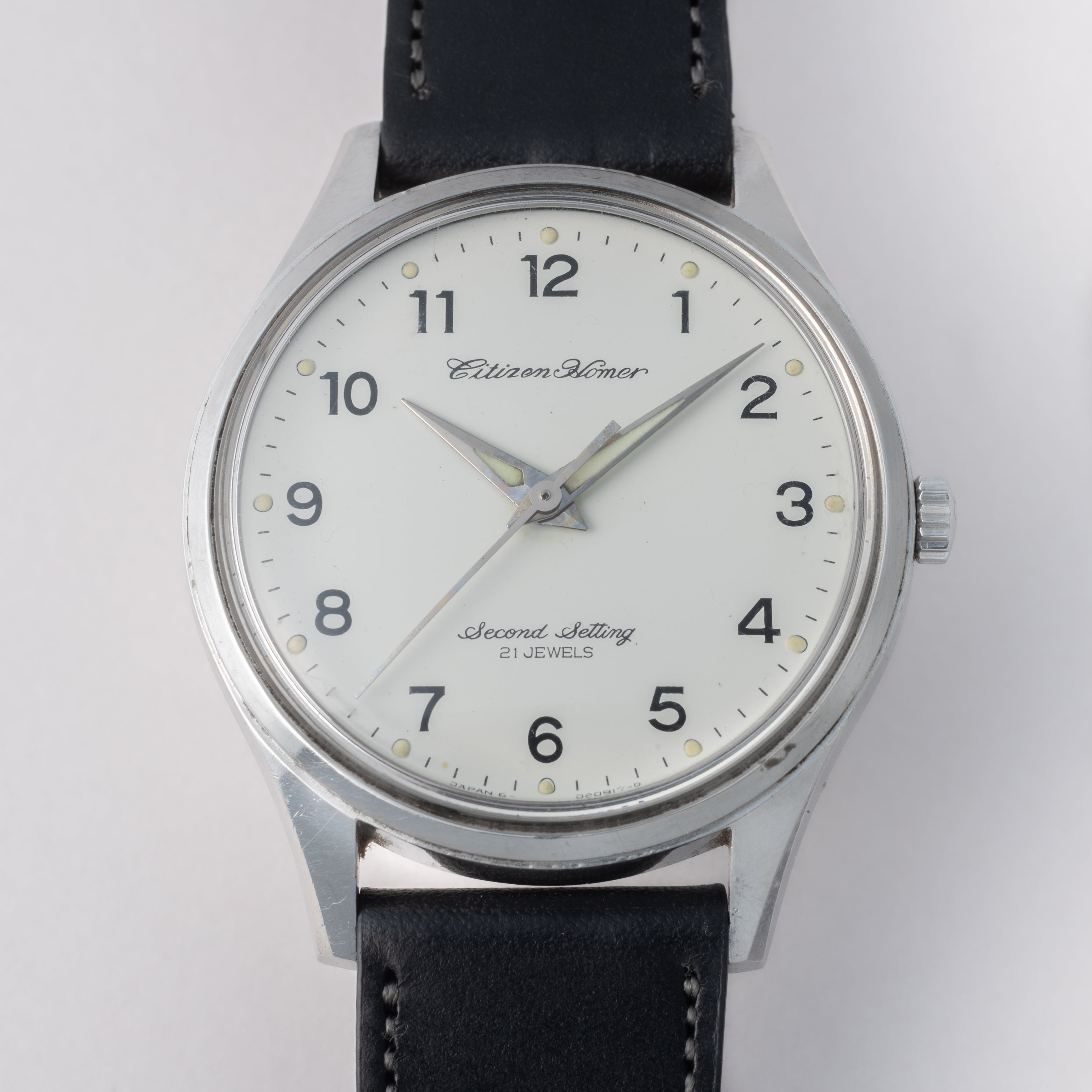 シチズン ホーマー 国鉄 1971年製 手巻き 鉄道時計 昭和46年製