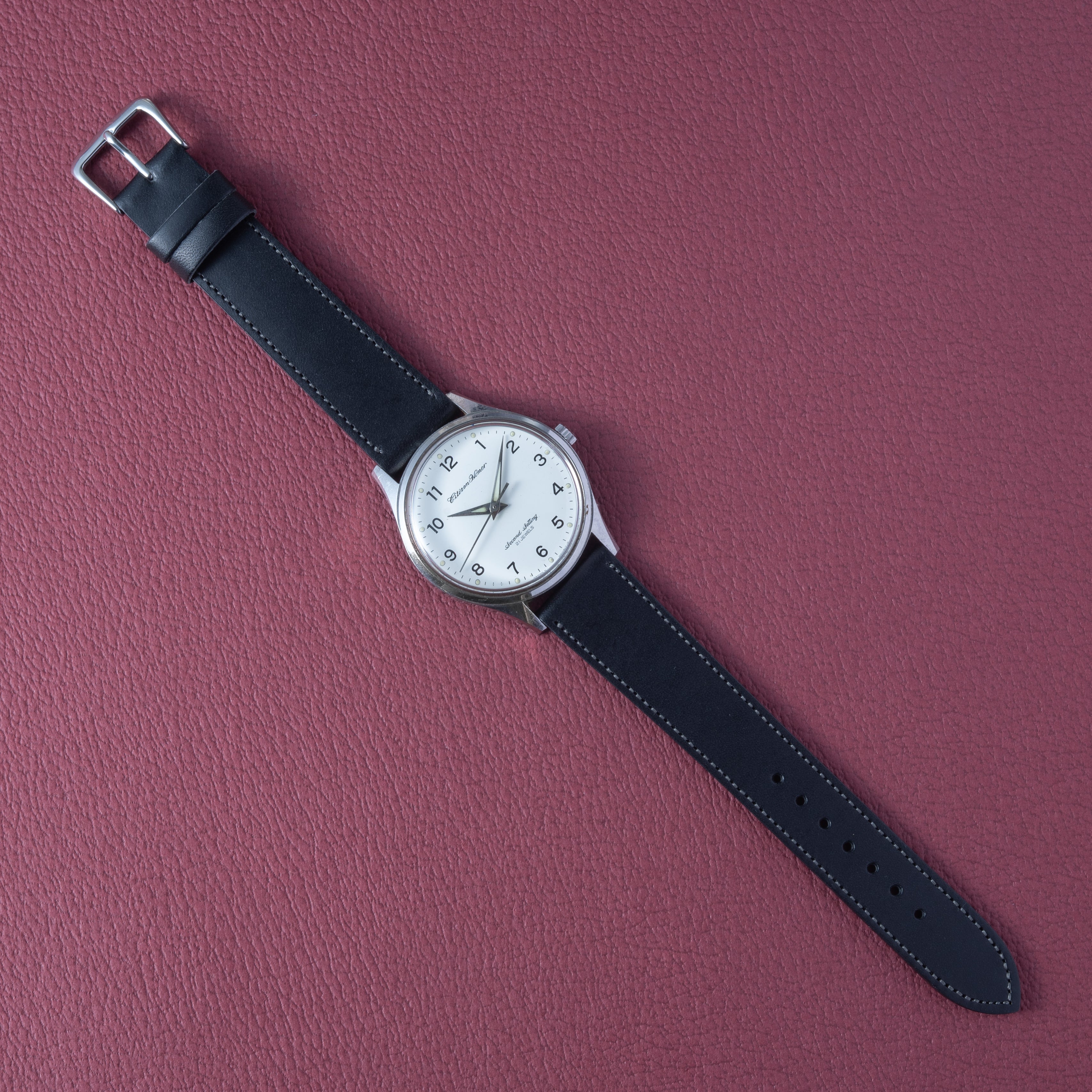 シチズン ホーマー 国鉄 1971年製 手巻き 鉄道時計 昭和46年製