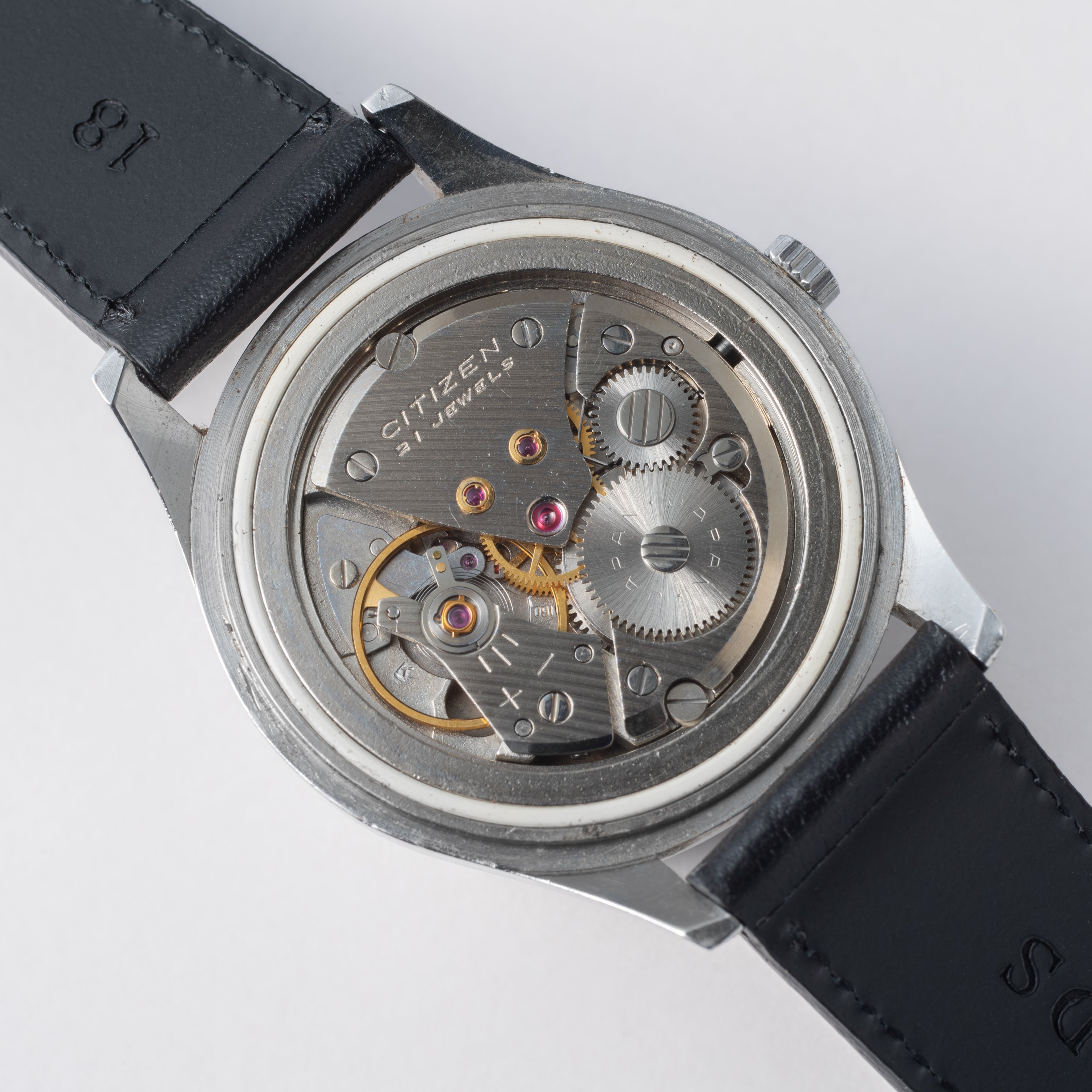 シチズン ホーマー 国鉄 1971年製 手巻き 鉄道時計 昭和46年製