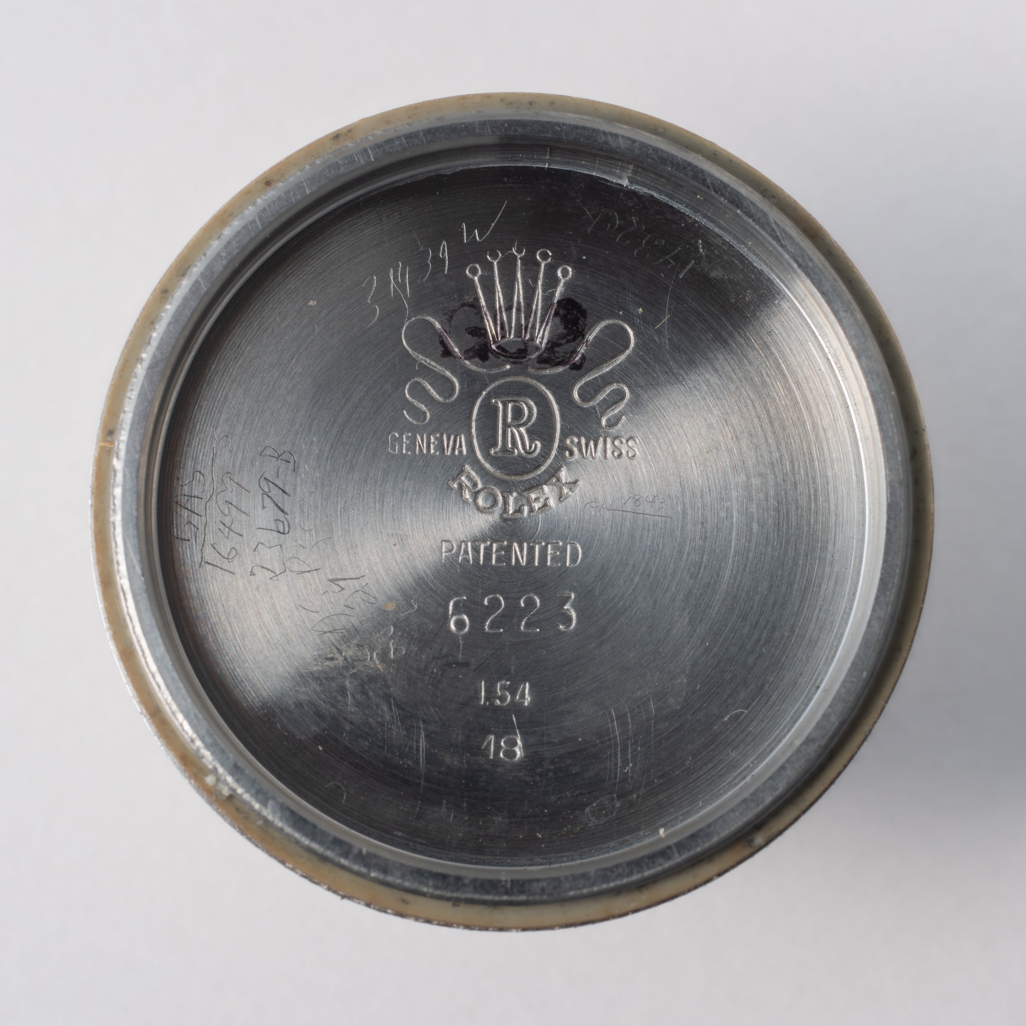 ロレックス オイスター  1954年製 彫文字 Ref.6244