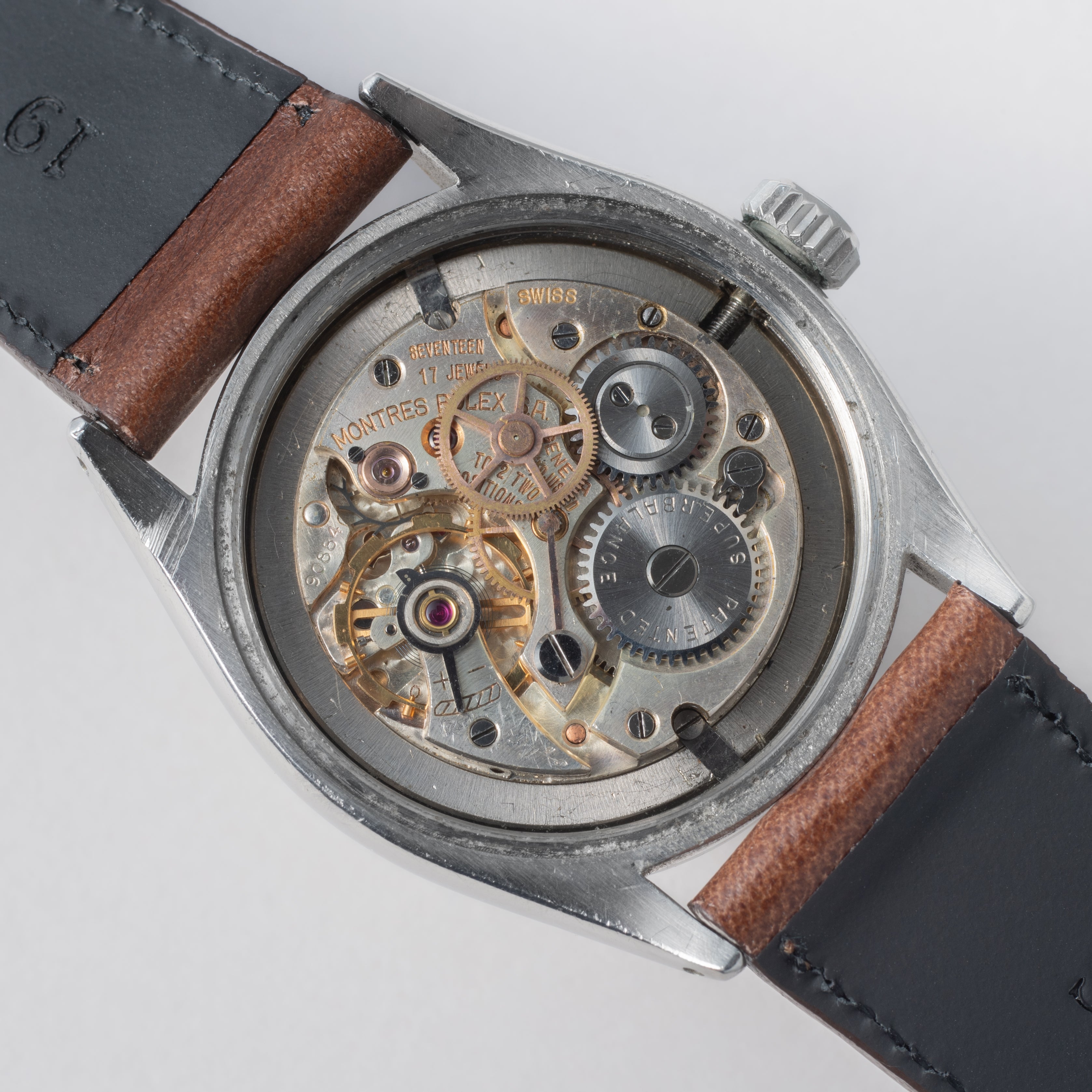 ロレックス オイスター  1954年製 彫文字 Ref.6244