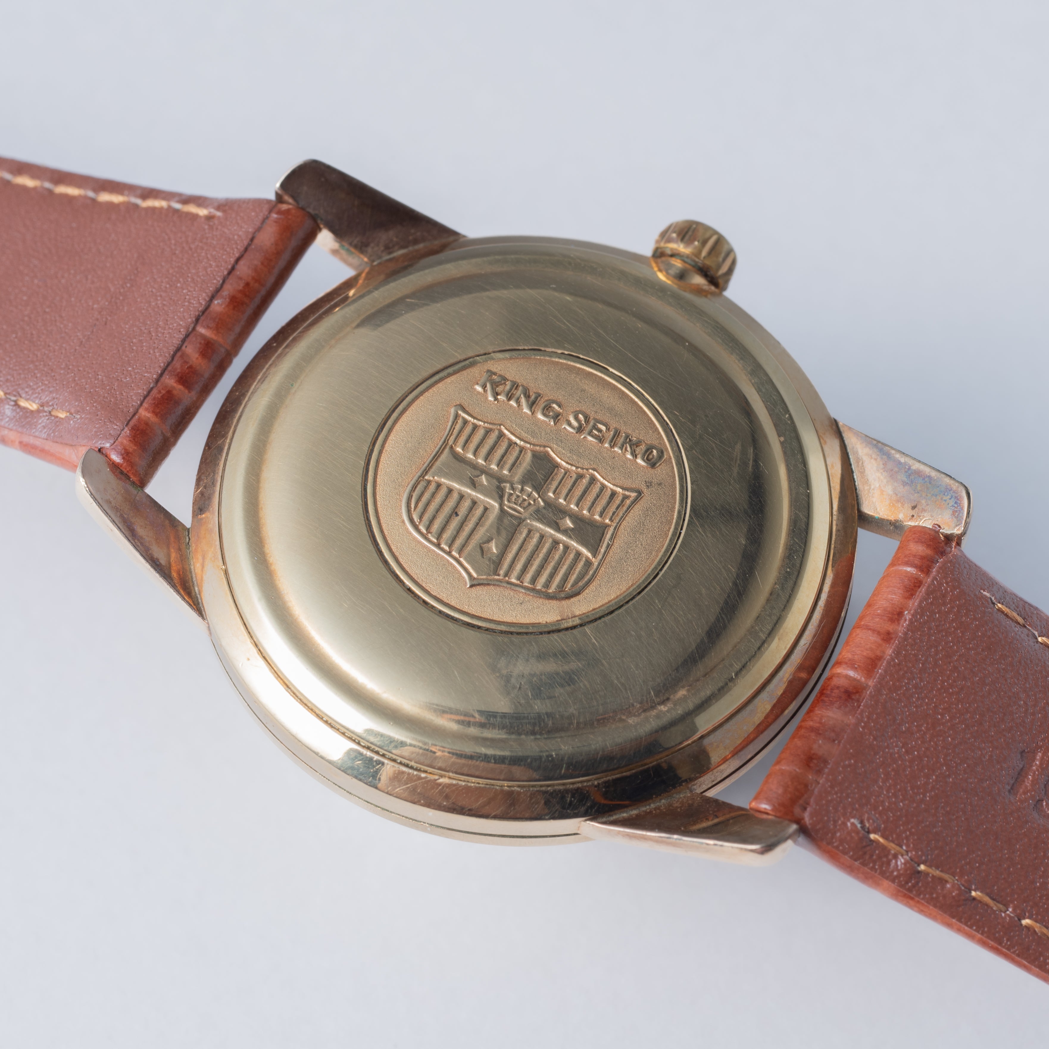 キングセイコー 1964年製 AGFケース Ref.44‐2000 盾メダリオン 手巻きノンデイト 44KS