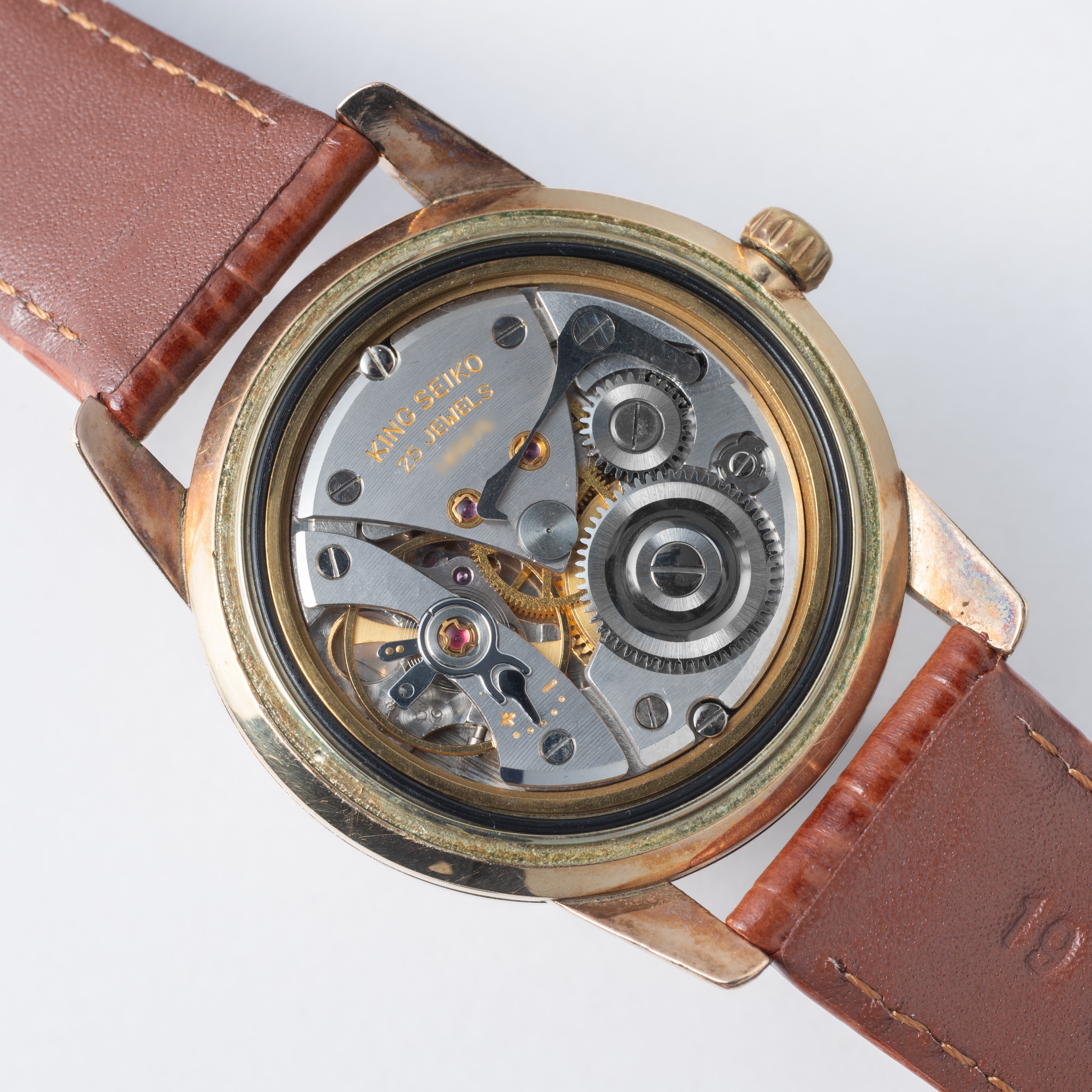 キングセイコー 1964年製 AGFケース Ref.44‐2000 盾メダリオン 手巻きノンデイト 44KS