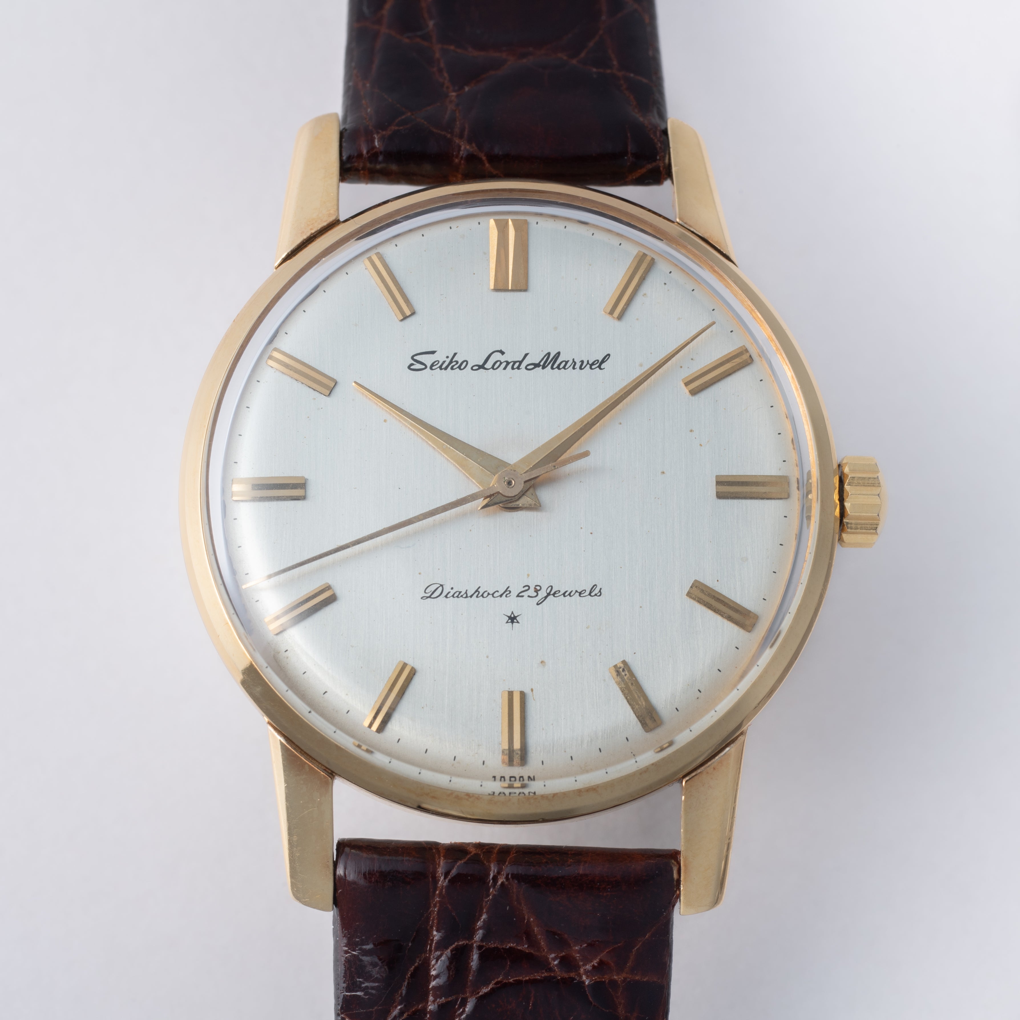 セイコー 18金無垢ロードマーベル 1963年製 Ref.15027LM 手巻き