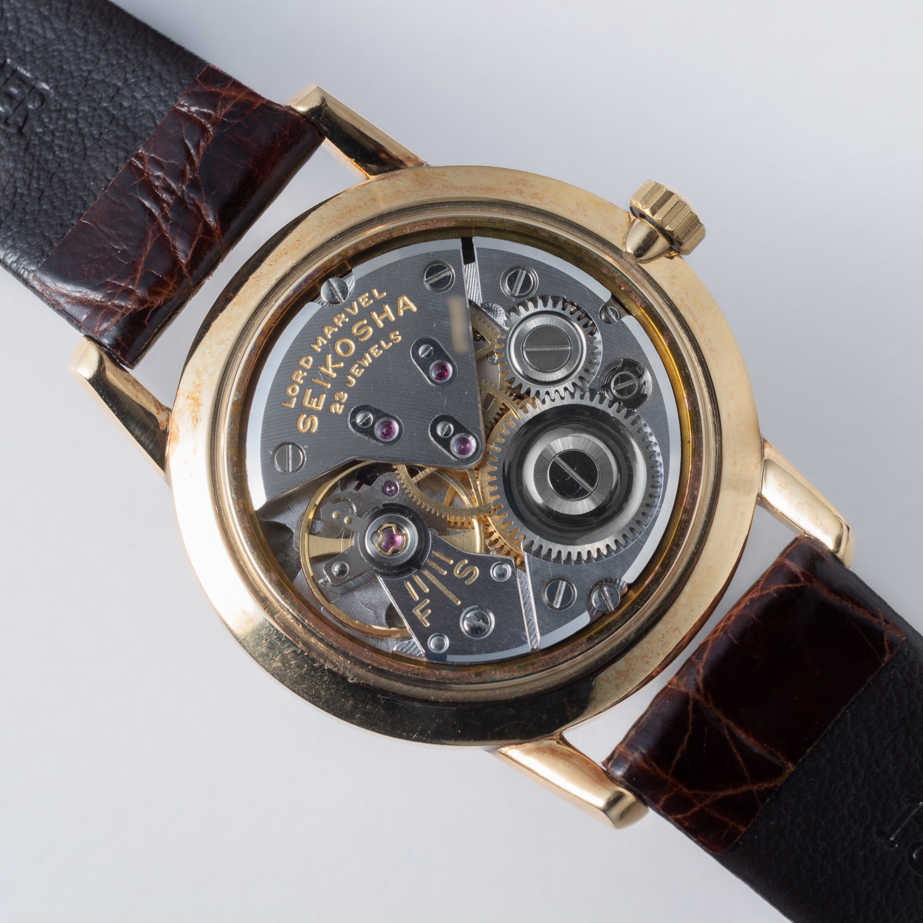 セイコー 18金無垢ロードマーベル 1963年製 Ref.15027LM 手巻き