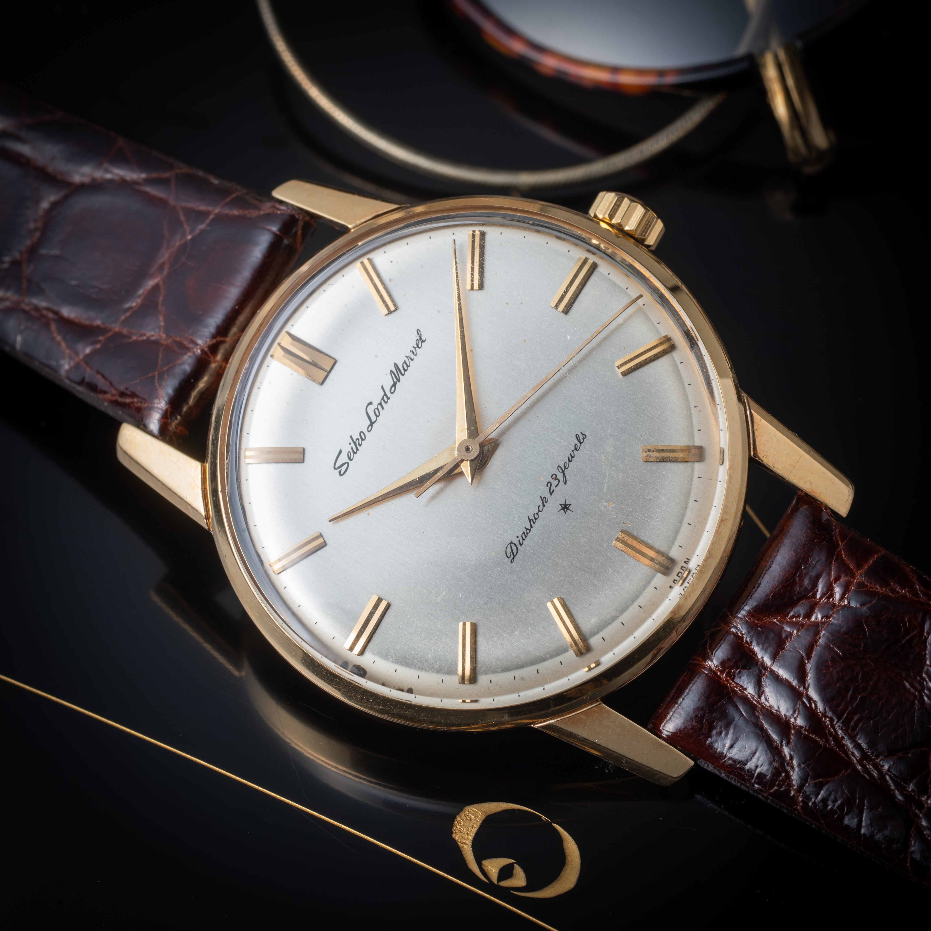 セイコー 18金無垢ロードマーベル 1963年製 Ref.15027LM 手巻き