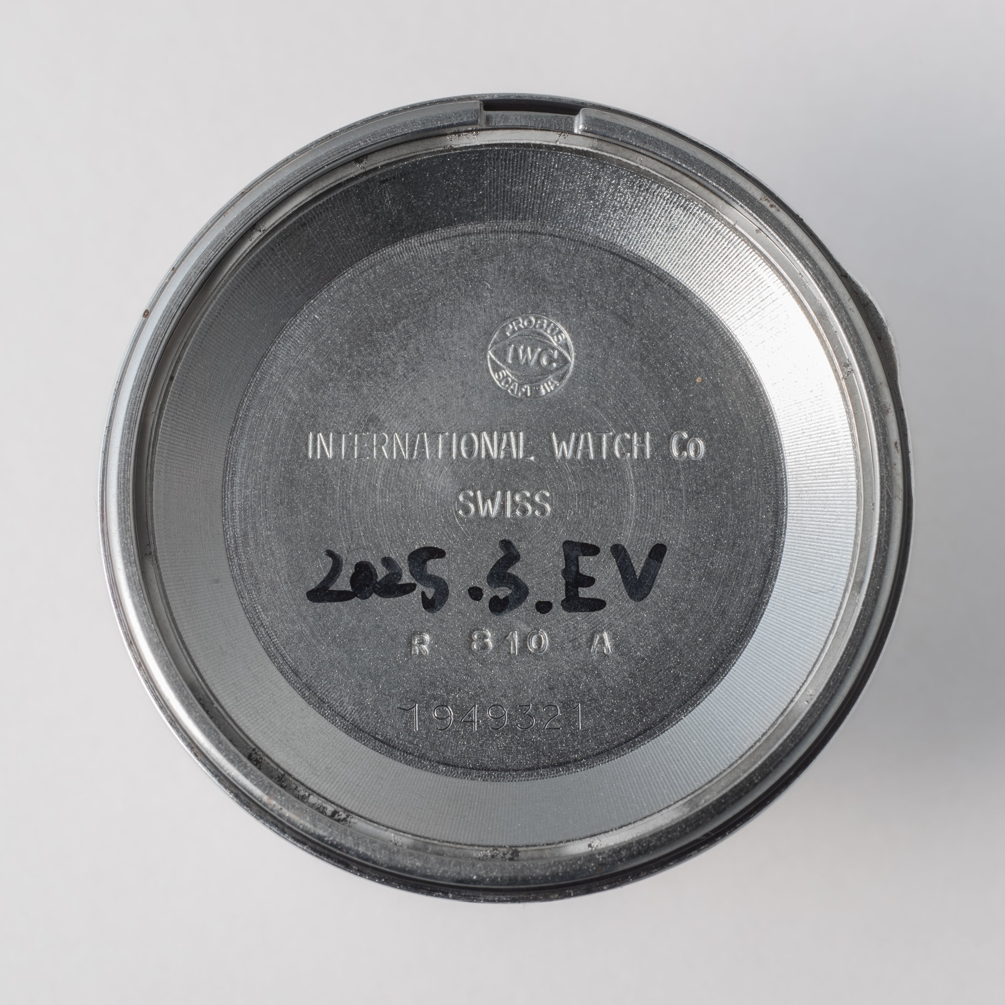 IWC ラウンドモデル ペラトン式自動巻き Cal.8541B 筆記体ロゴ