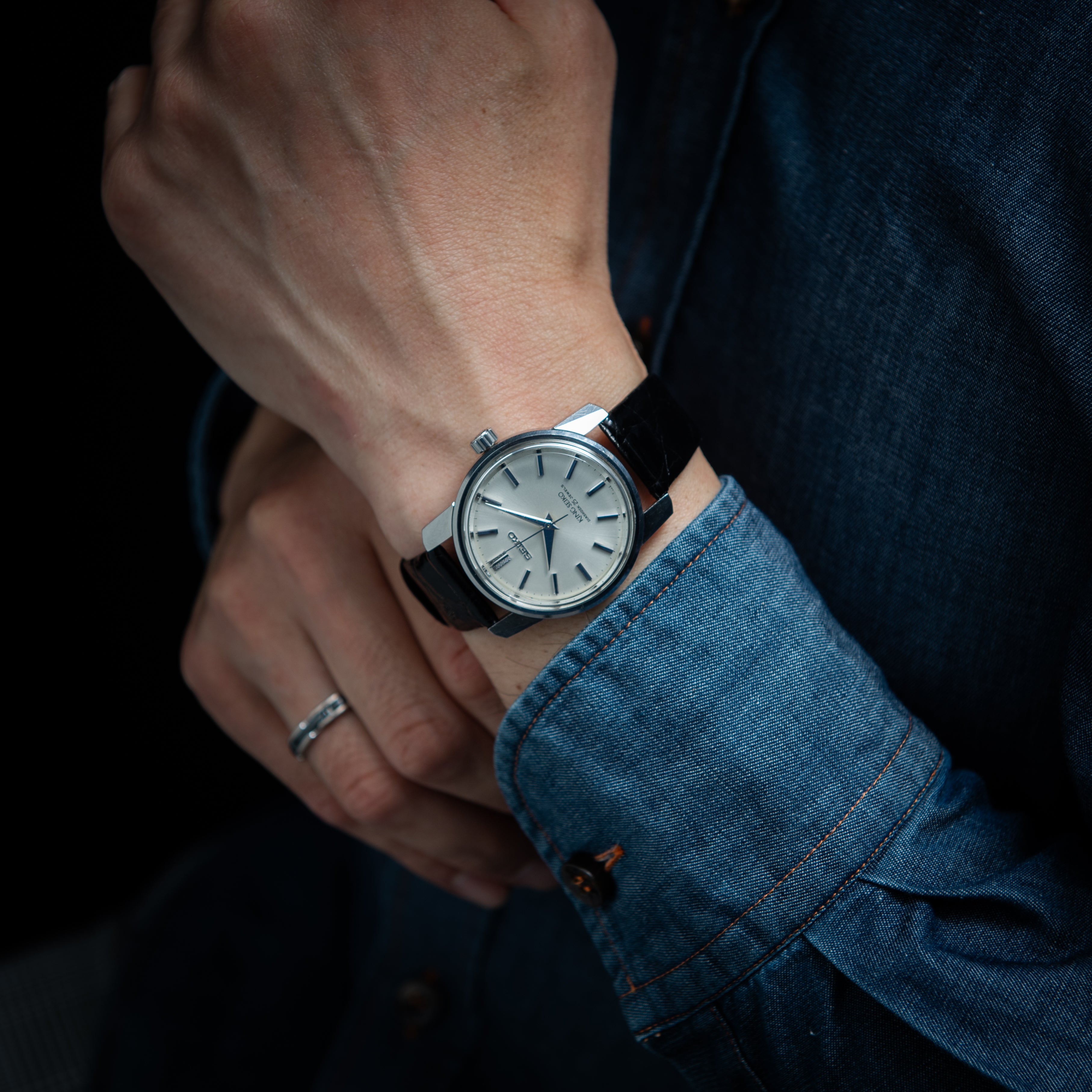 キングセイコー 盾メダリオン 44KS 手巻き