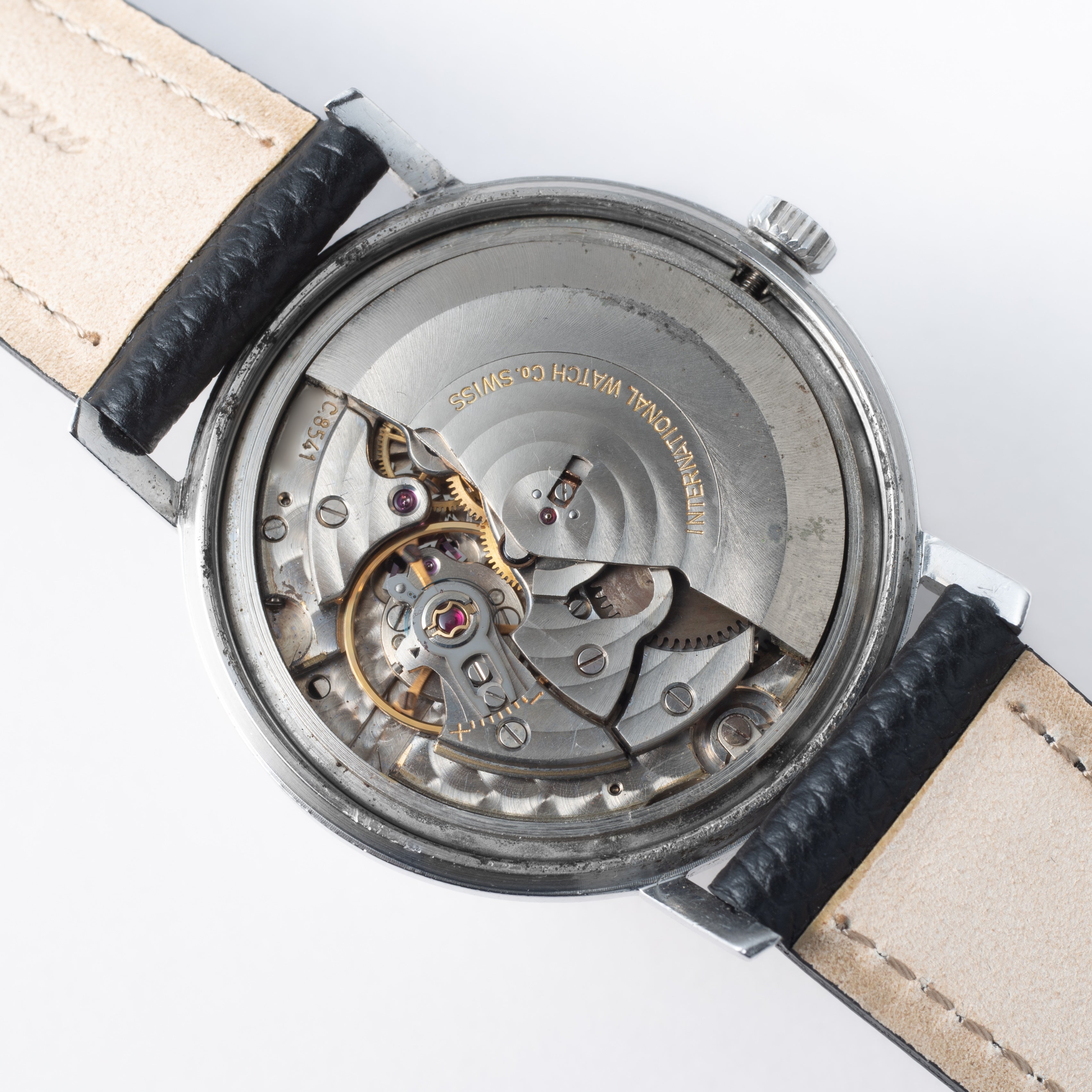 IWC ラウンドケース ペラトン式自動巻き Cal.8541 Ref.808A ボンベダイヤル