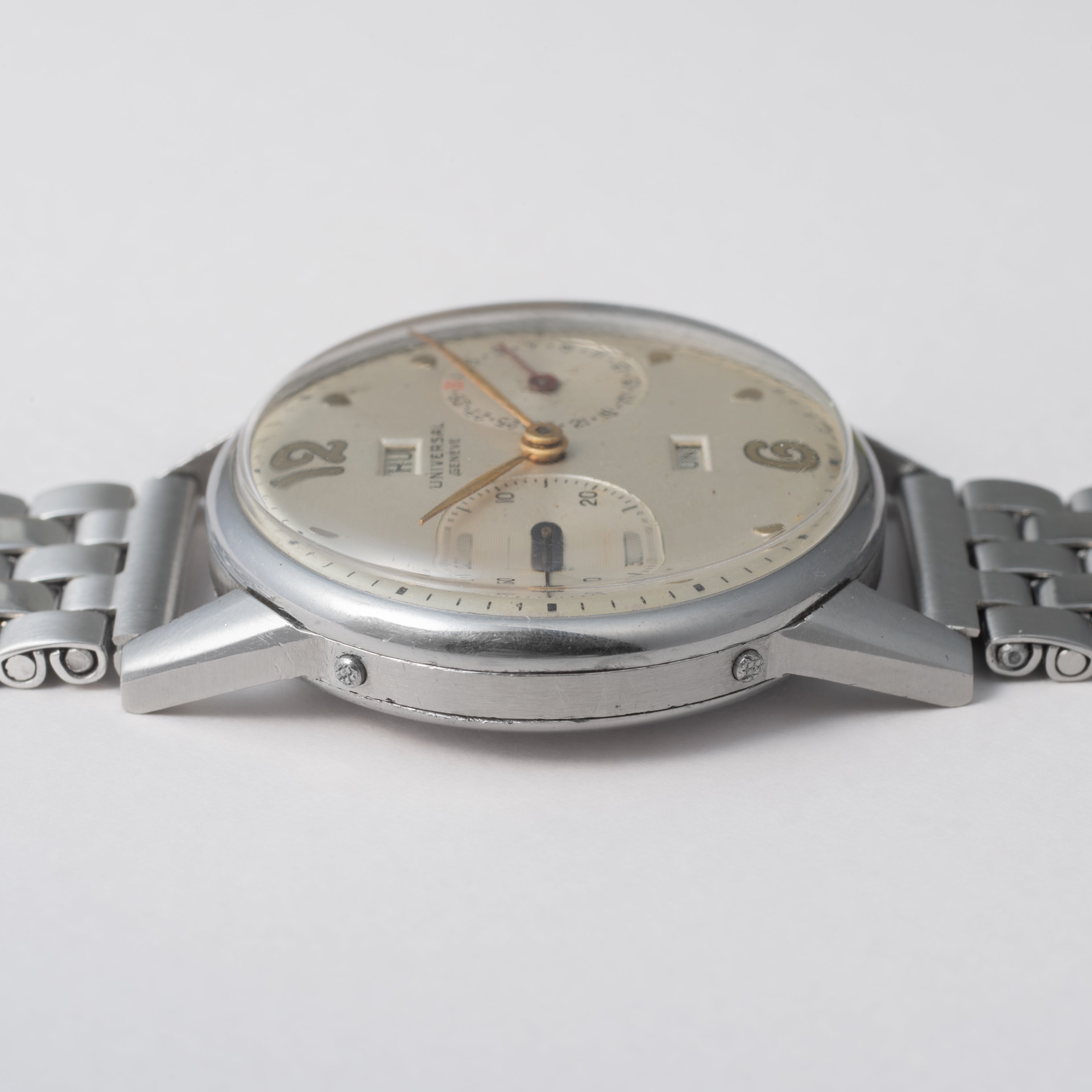 ユニバーサル・ジュネーブ トリプルカレンダー 1940年代製 手巻 Cal.291 オリジナルダイヤル