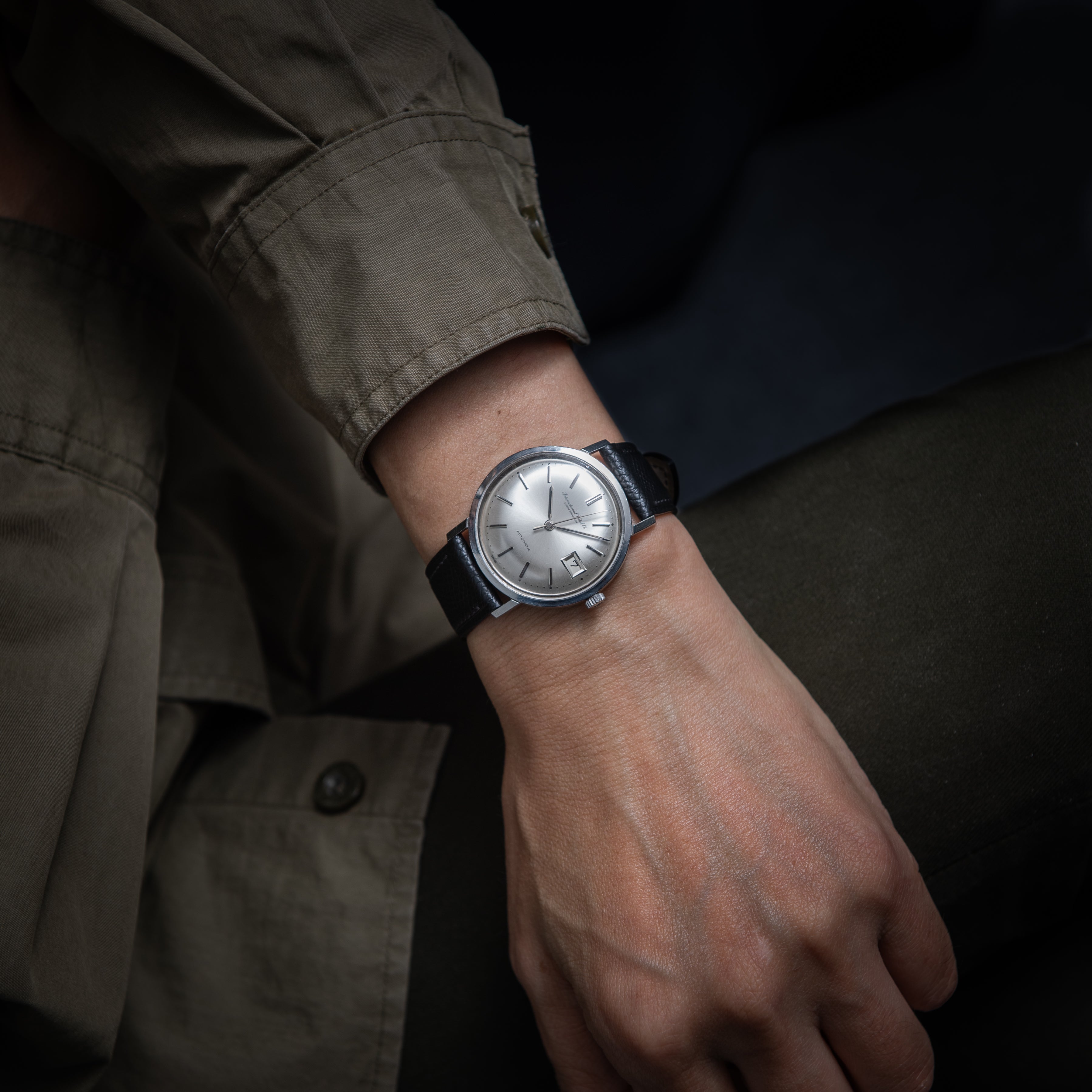 IWC ラウンドケース ペラトン式自動巻き Cal.8541 Ref.808A ボンベダイヤル