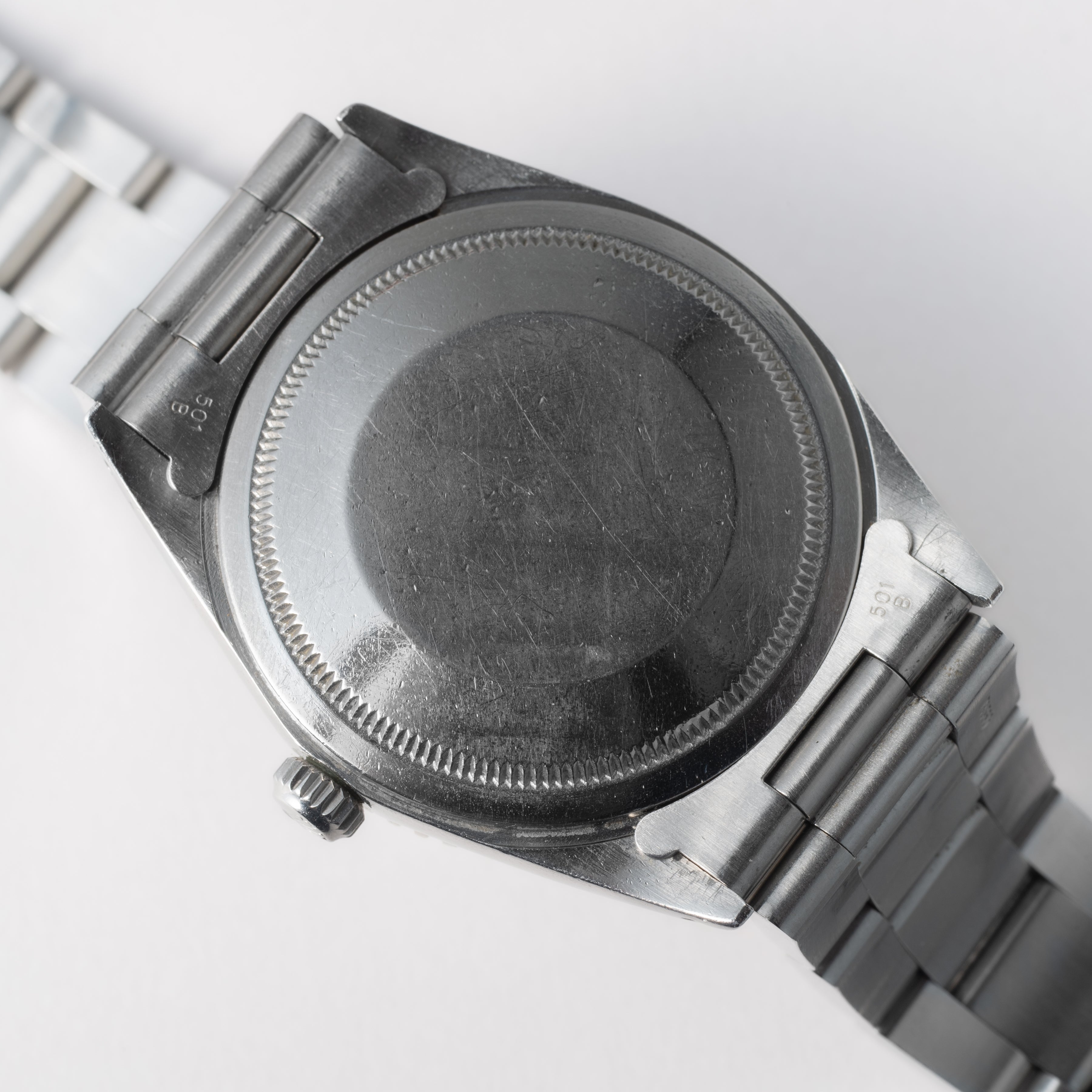 ロレックス サンダーバード Ref.1625 ブルーシグマダイヤル 1971年製 ホワイトゴールド回転ベゼル