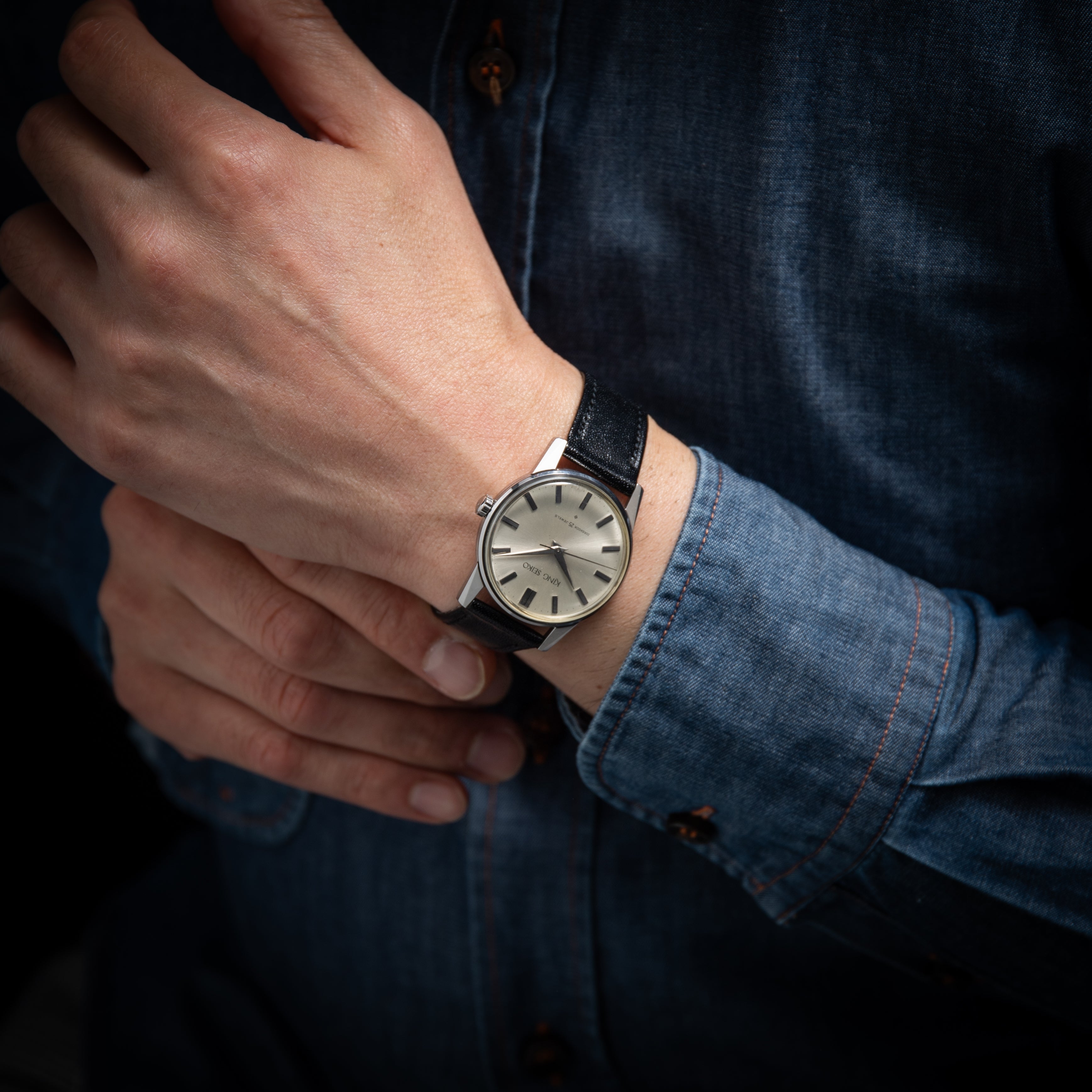 キングセイコー ファーストモデル 1963年製 Ref.15034KS ステンレスケース SDダイヤル