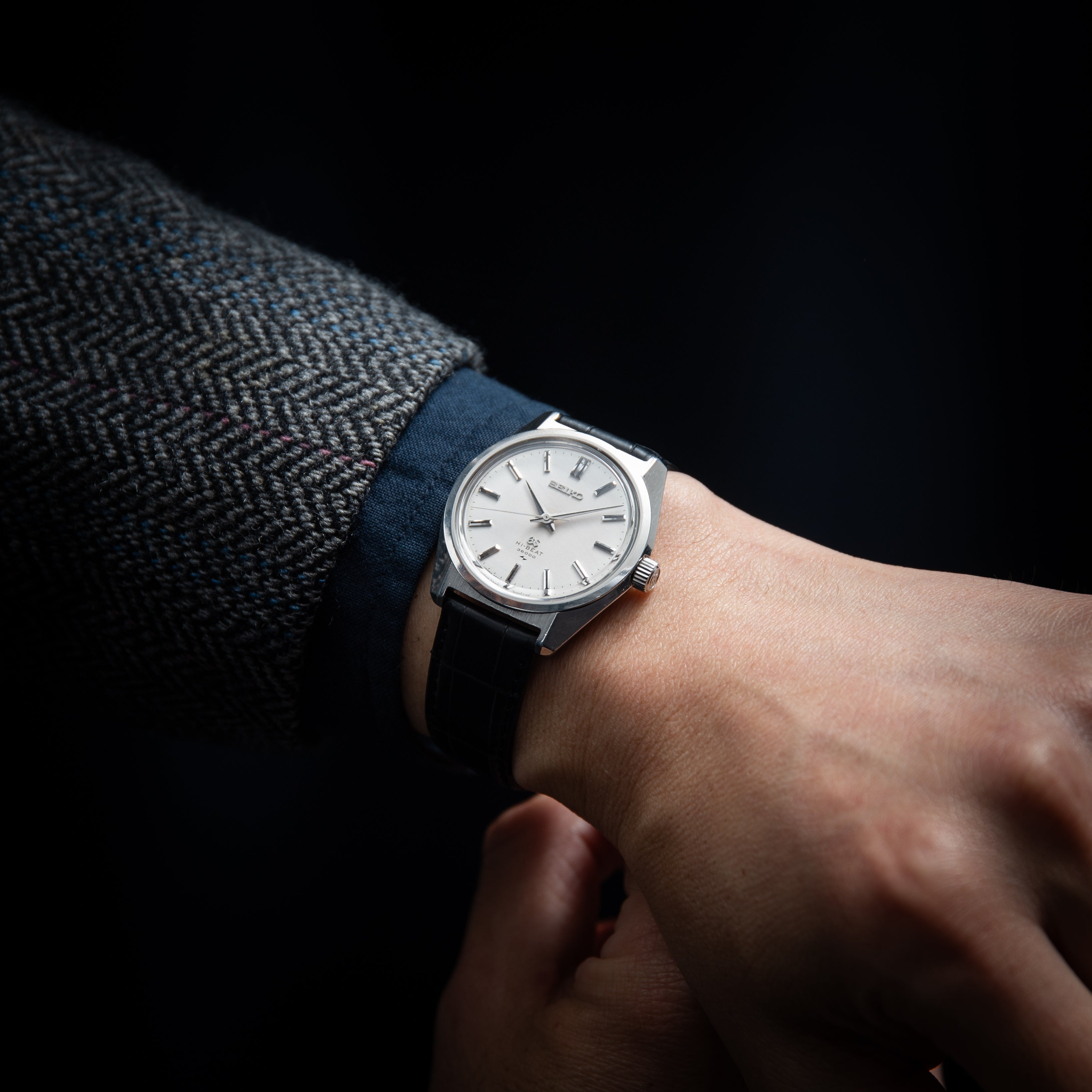 グランドセイコー 手巻き10振動 ハイビート 36000 1968年製 Ref.4520-8000