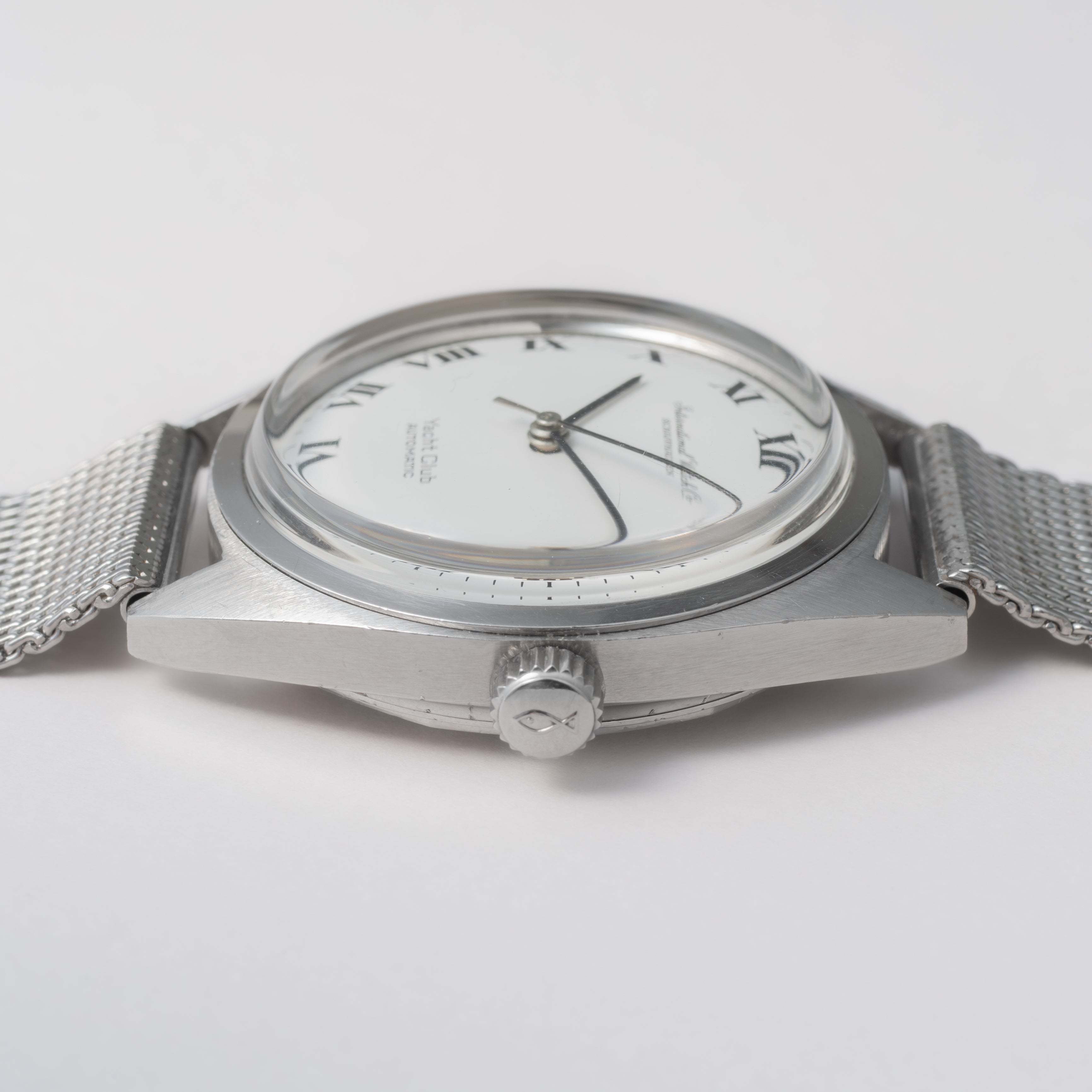 IWC ヨットクラブ 1971年製 純正メッシュブレス ホワイトローマン