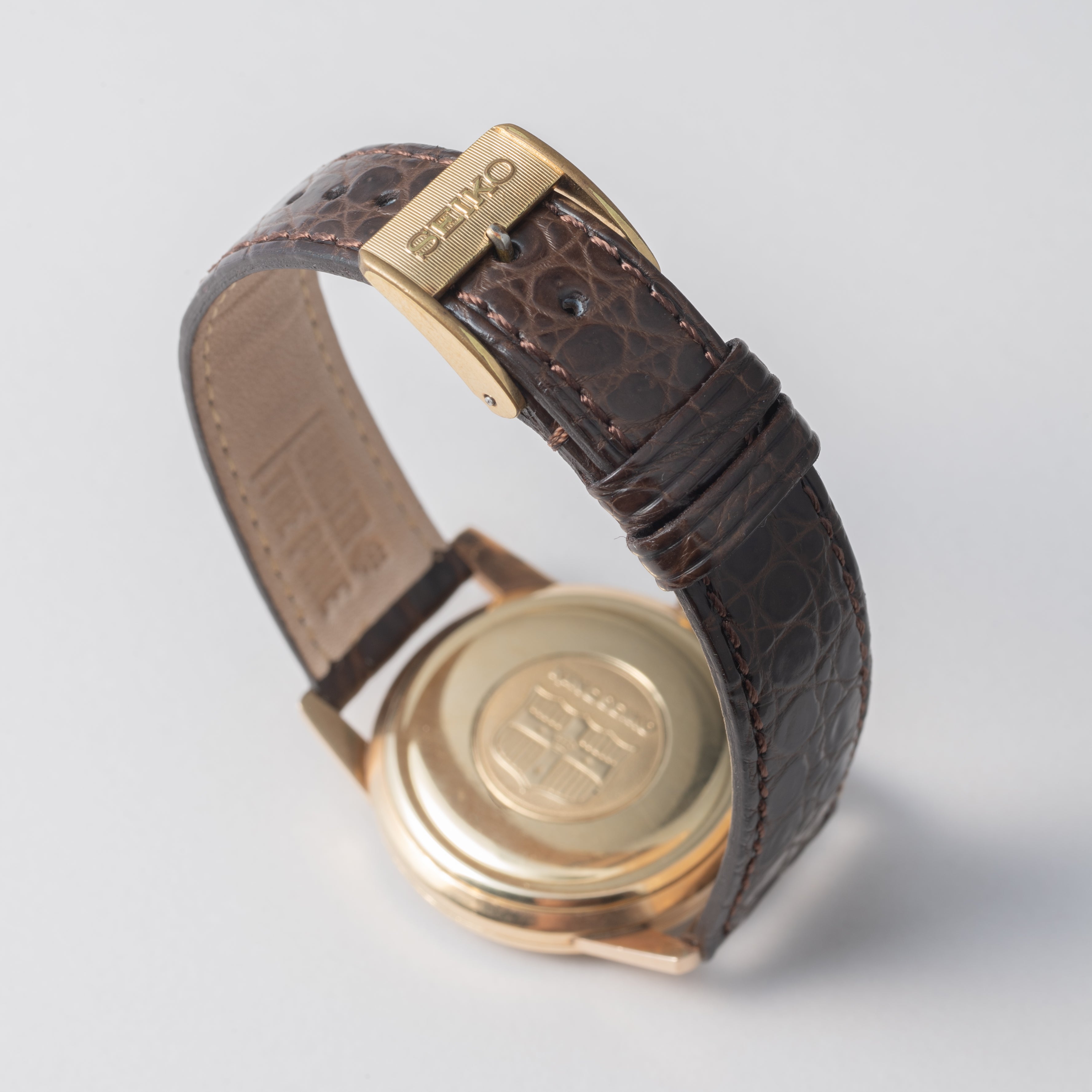 キングセイコー 1967年製 Ref.44-2000 AGF 44KS最後期型 ロービート手巻き 尾錠付き