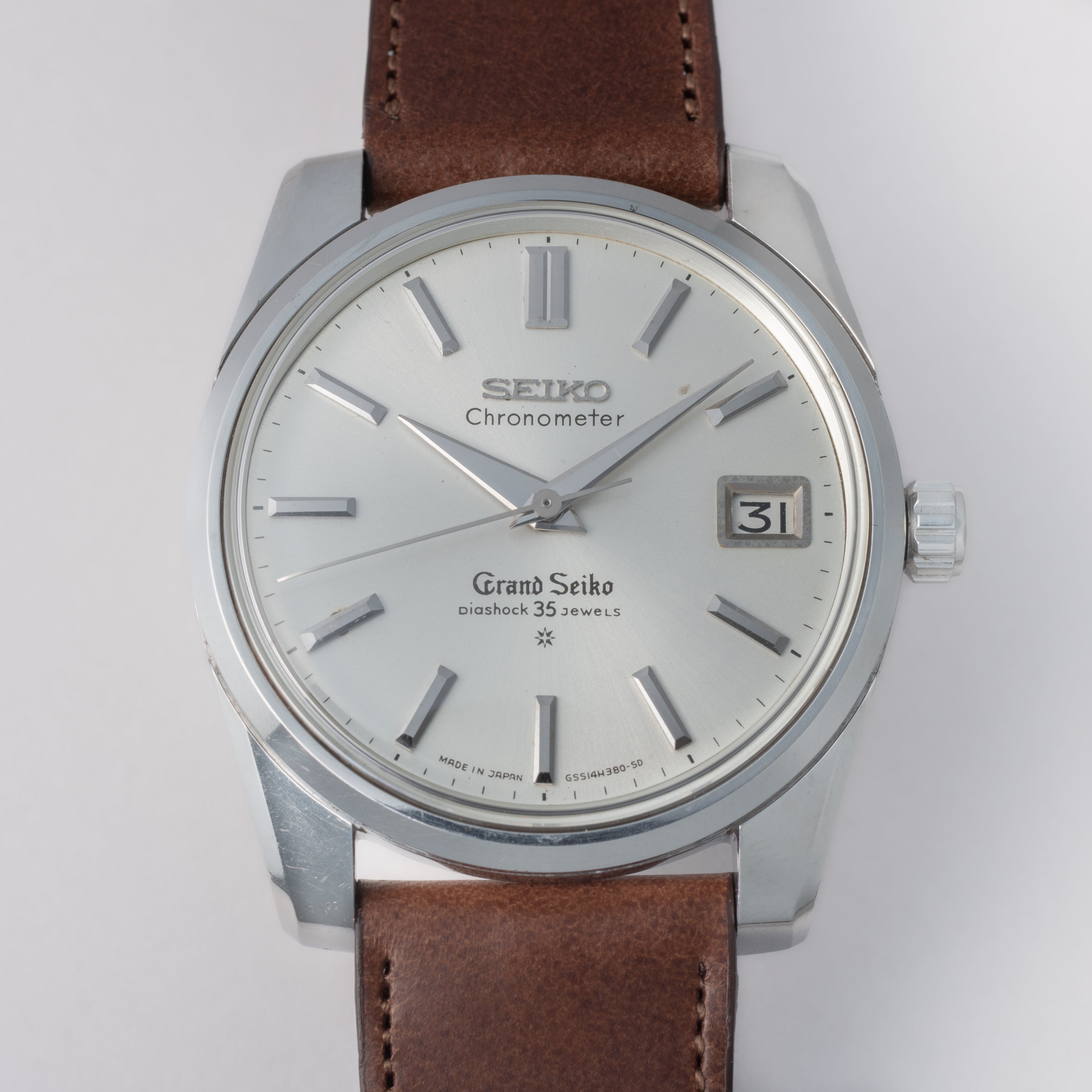 グランドセイコー セルフデーター 1963年製 Ref.43999 GS2nd最初期型 獅子メダル SDダイヤル