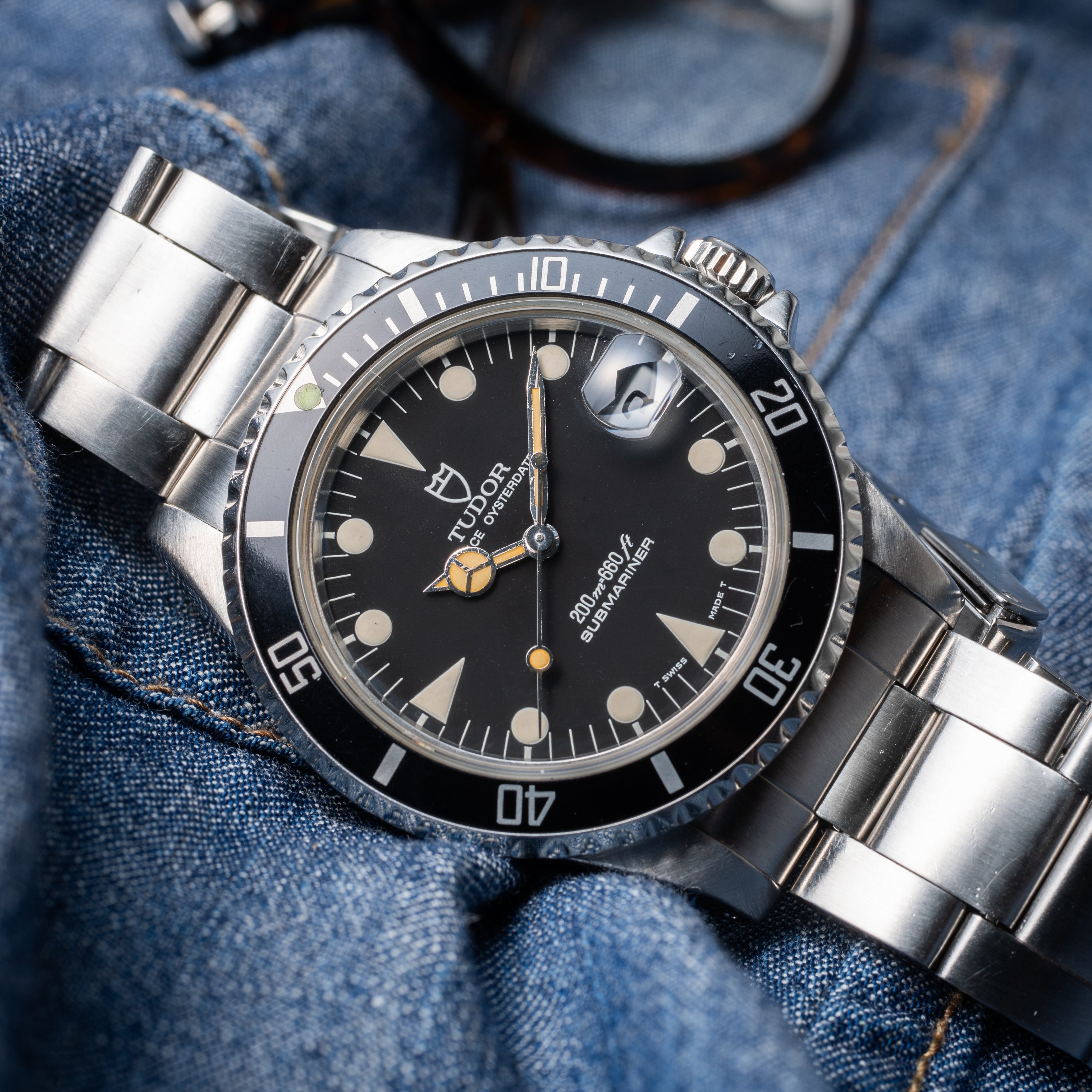 チューダー サブマリーナー ミッドサブ 1995年製 Ref.75190 ブラックダイヤル