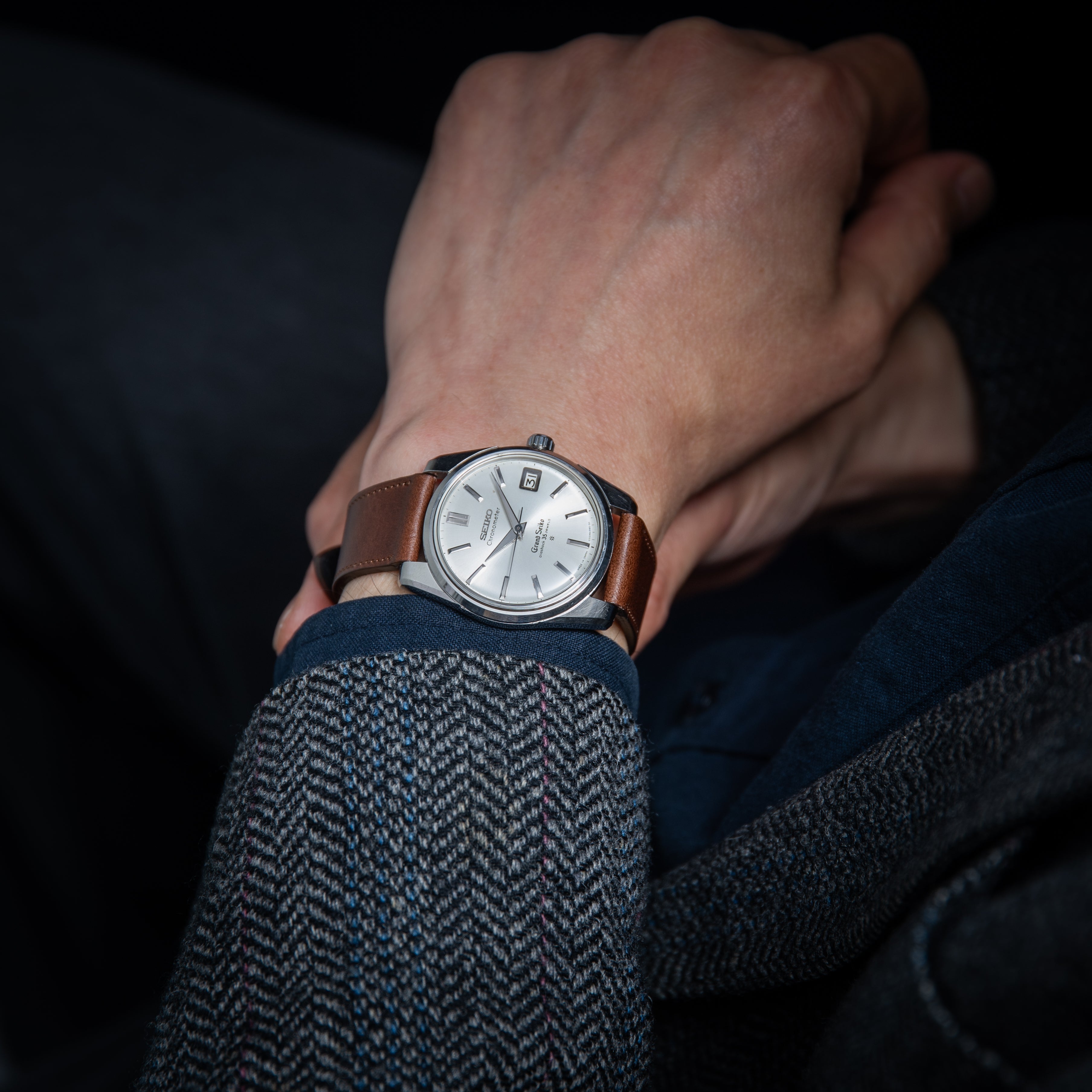 グランドセイコー セルフデーター 1963年製 Ref.43999 GS2nd最初期型 獅子メダル SDダイヤル